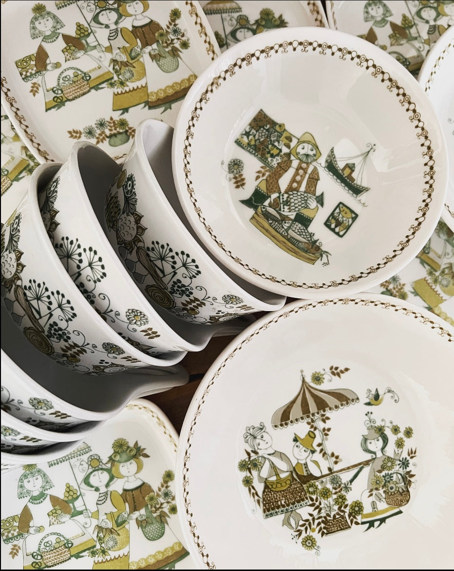 Market servies Figglo Flint