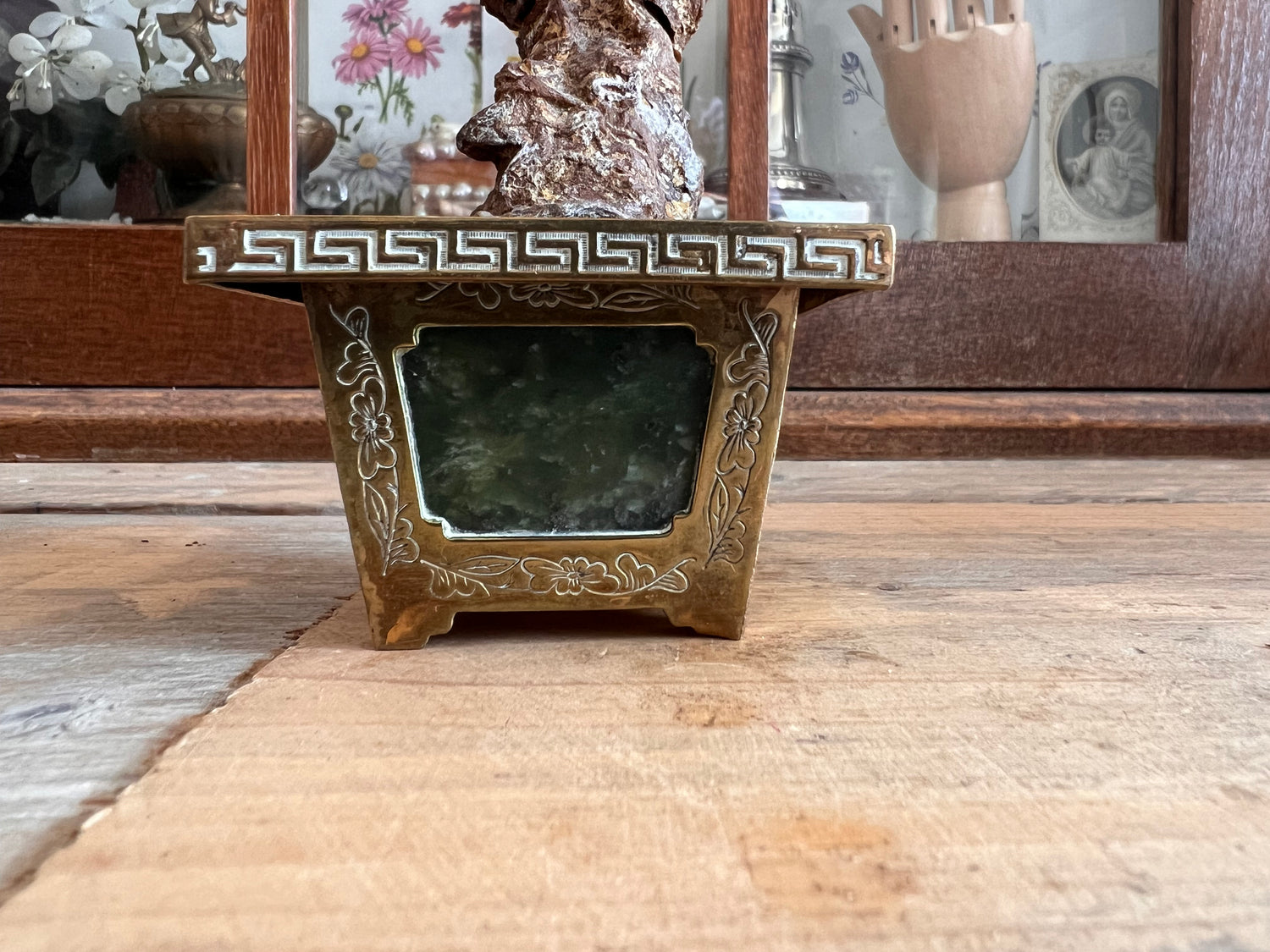 Vintage edelsteen boom agaat