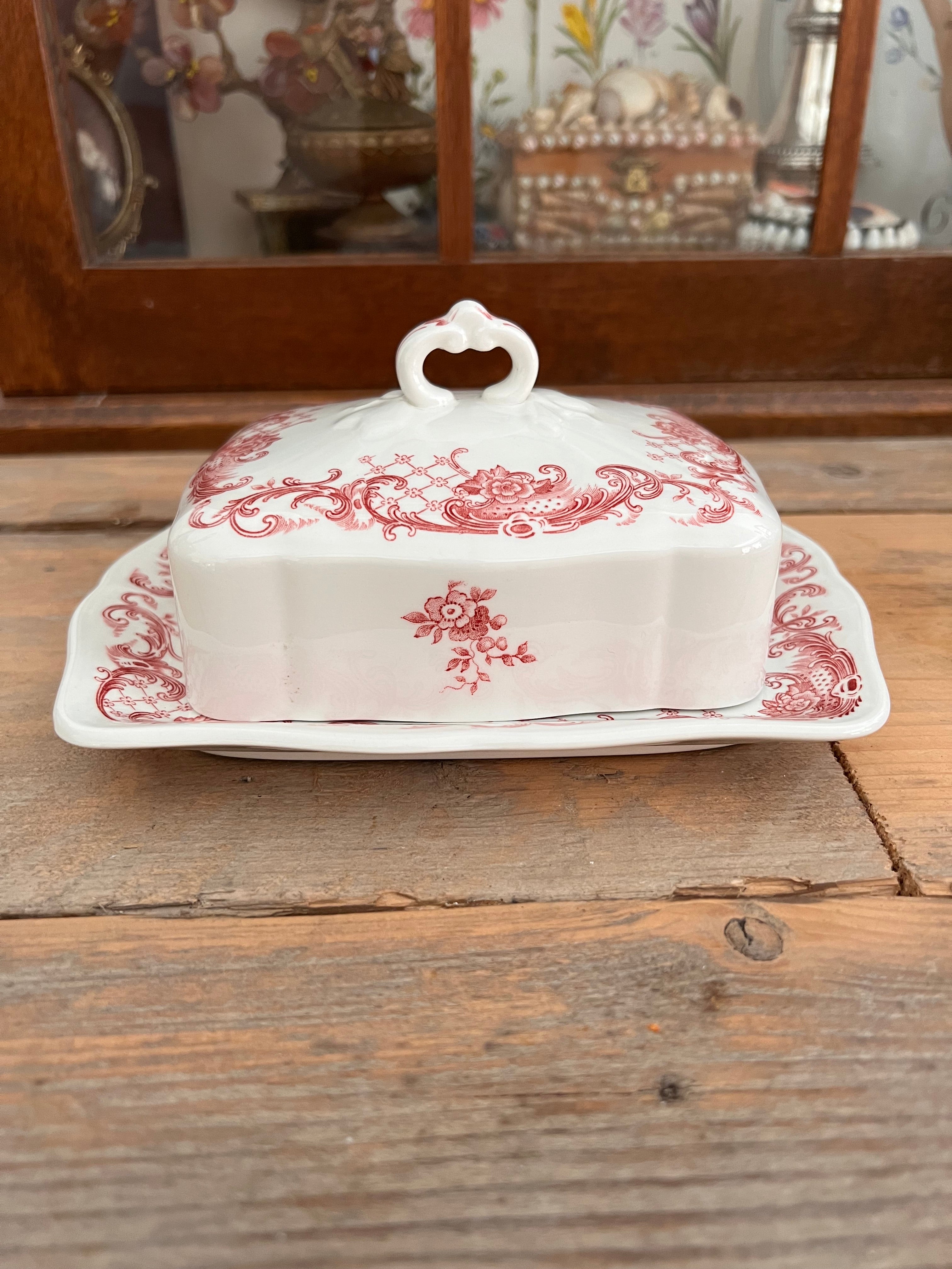 Villeroy and Boch Valeria botervloot rood