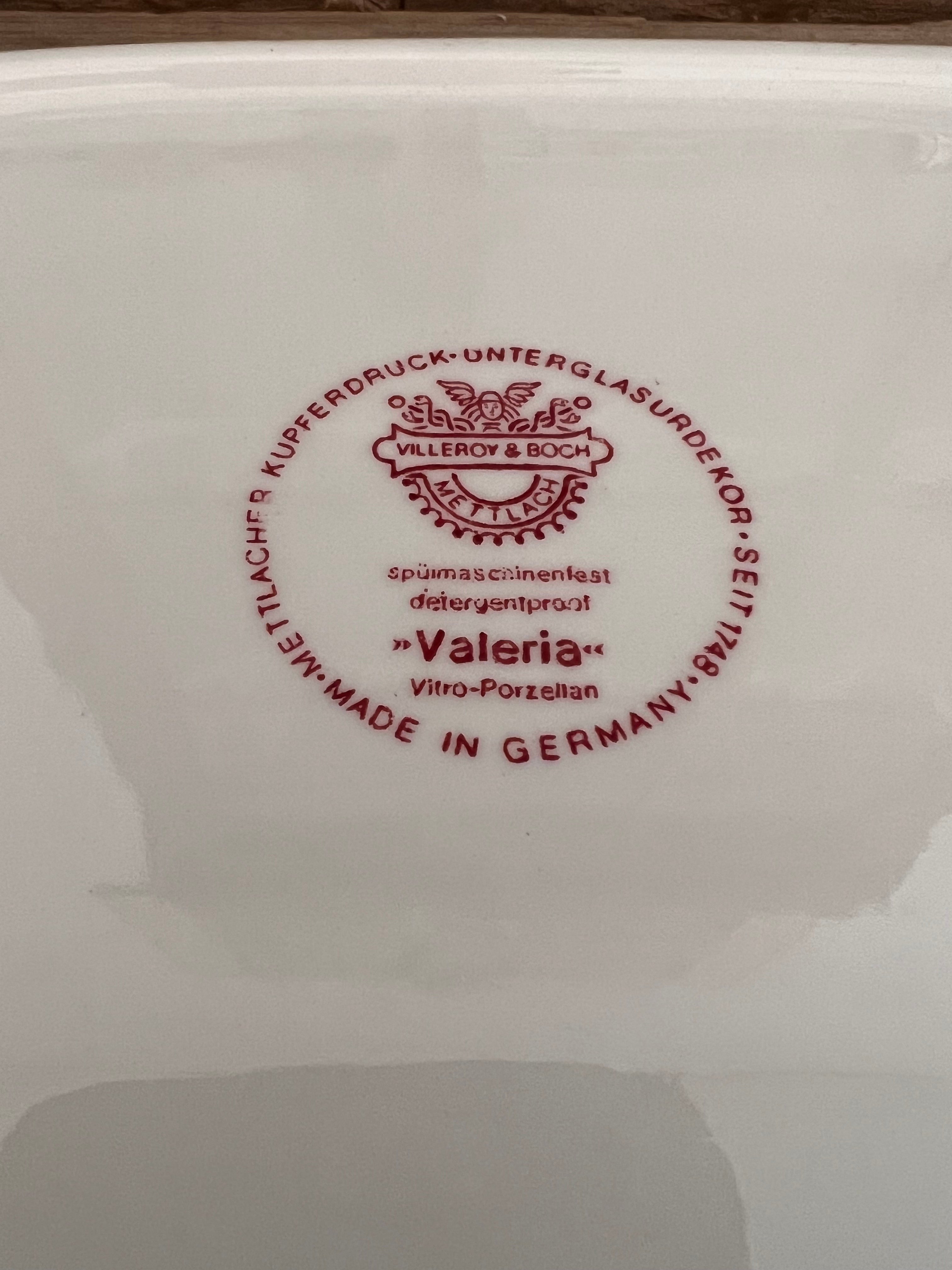 Villeroy and Boch Valeria botervloot rood