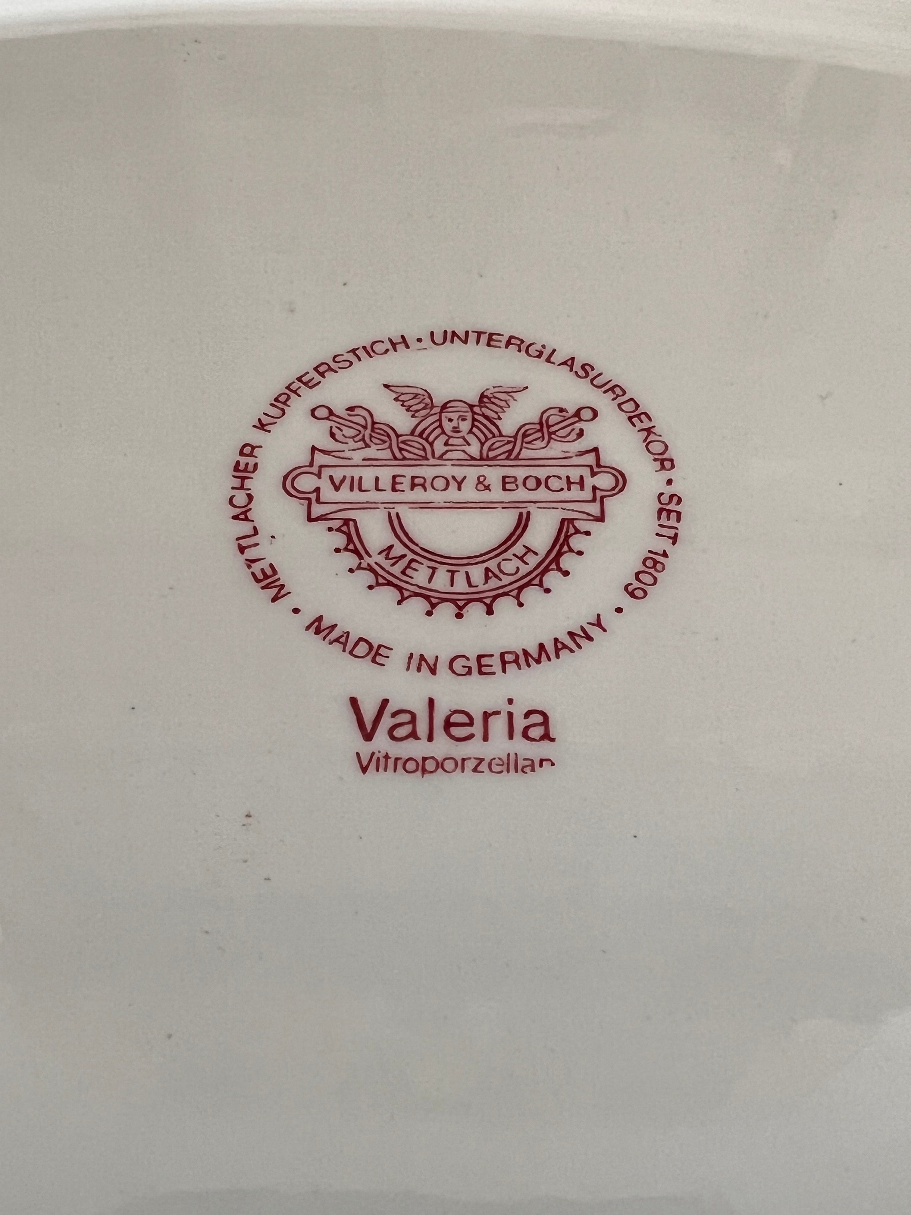 Villeroy and Boch Valeria serveerschaal rood