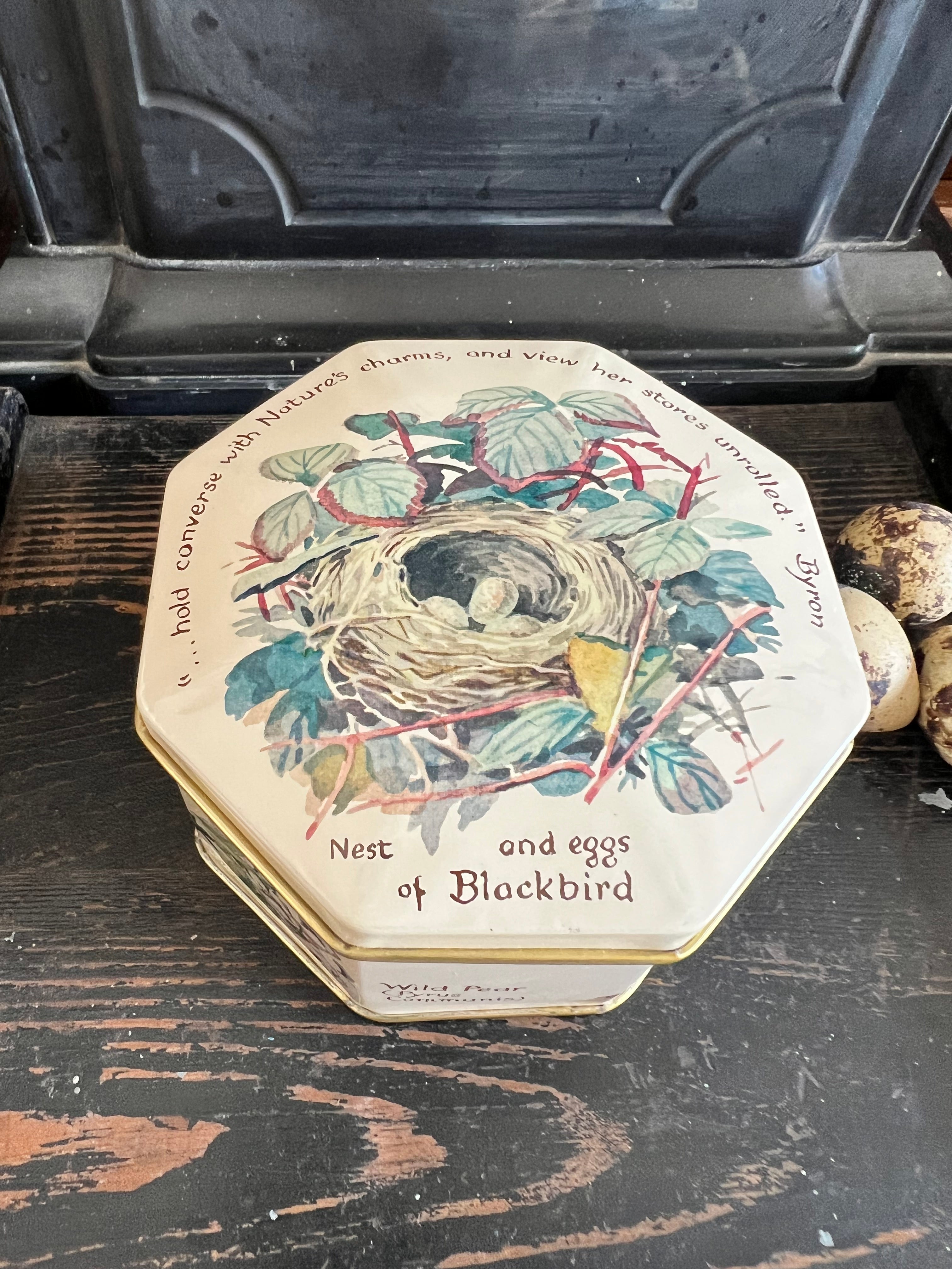 Edith Holden blik achthoekig