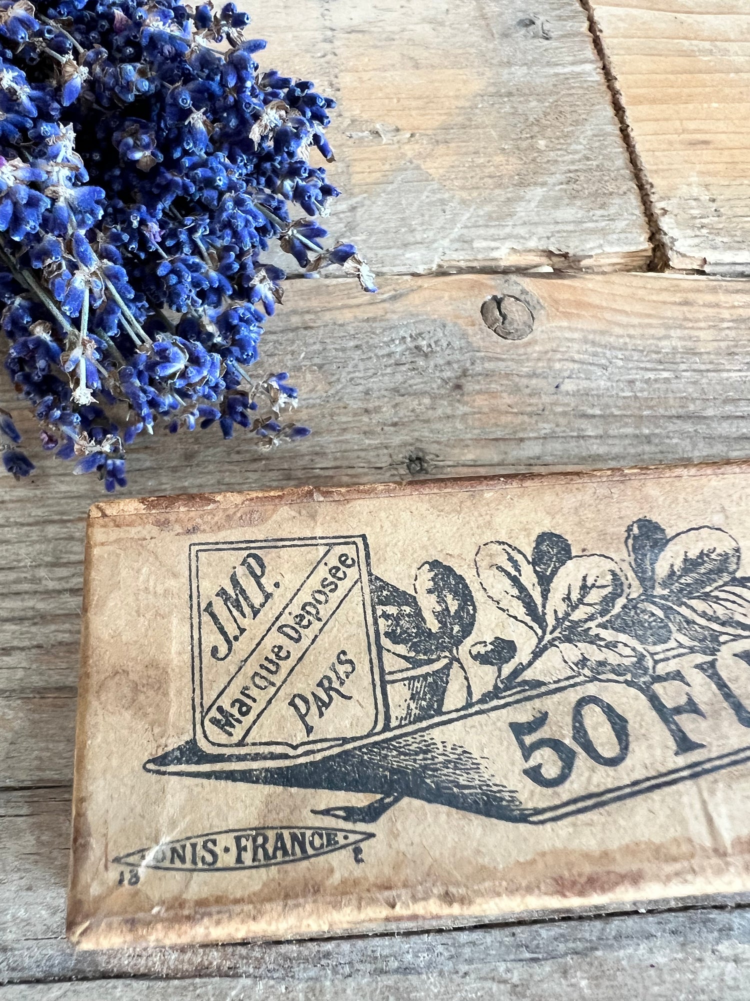 "50 Fusains Superieurs" vintage verpakking