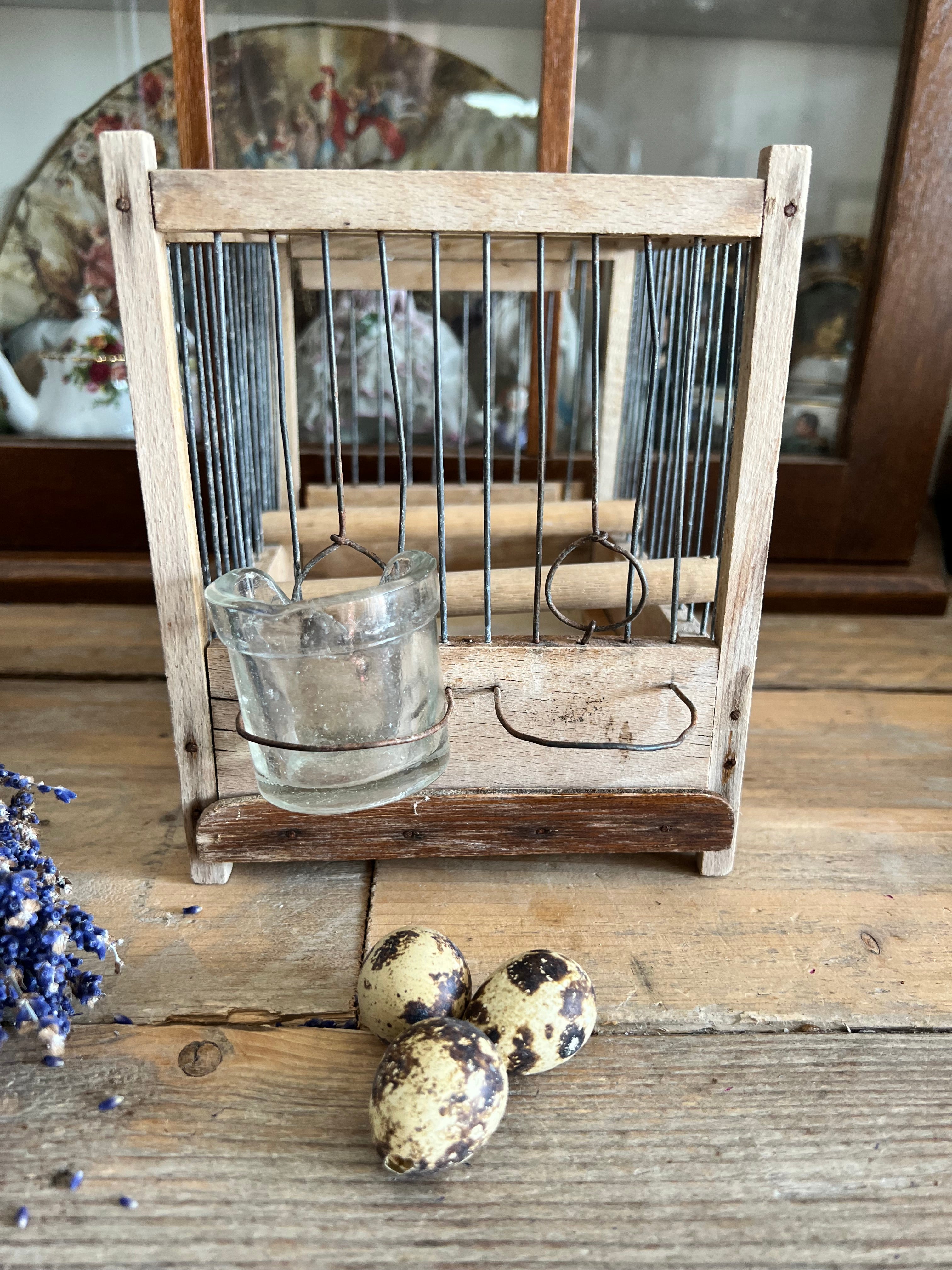 Brocante vogelkooitje