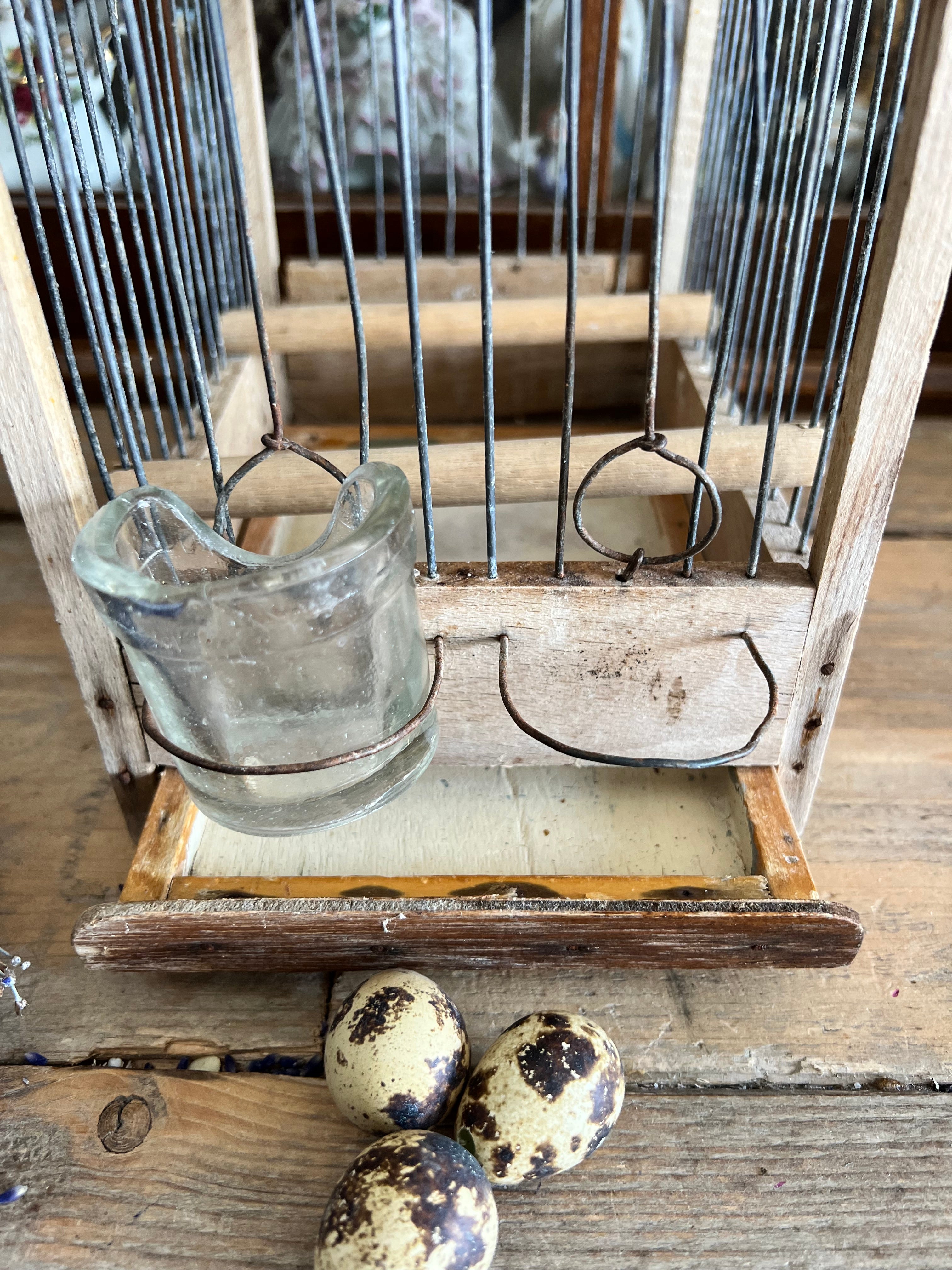 Brocante vogelkooitje