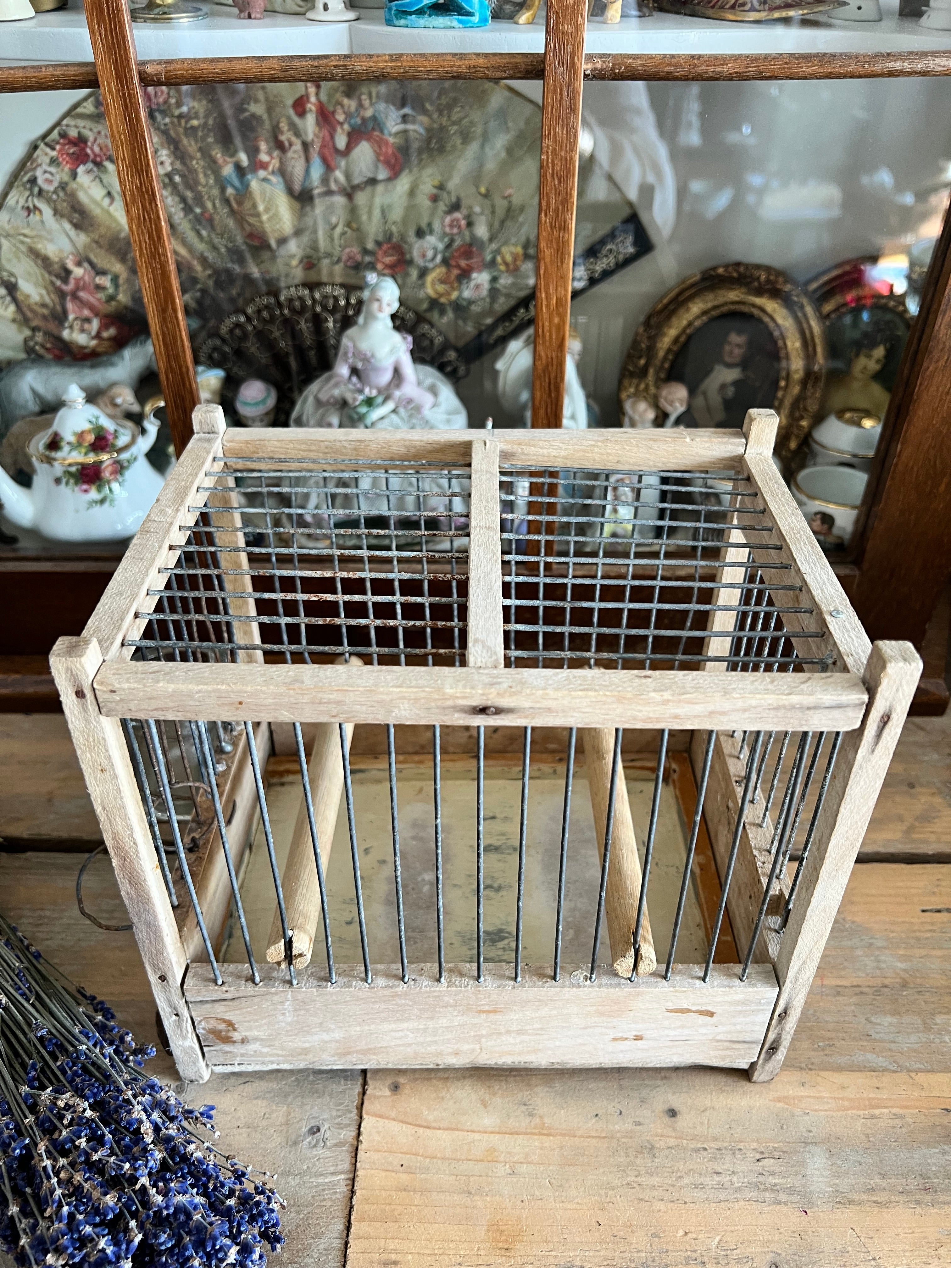 Brocante vogelkooitje