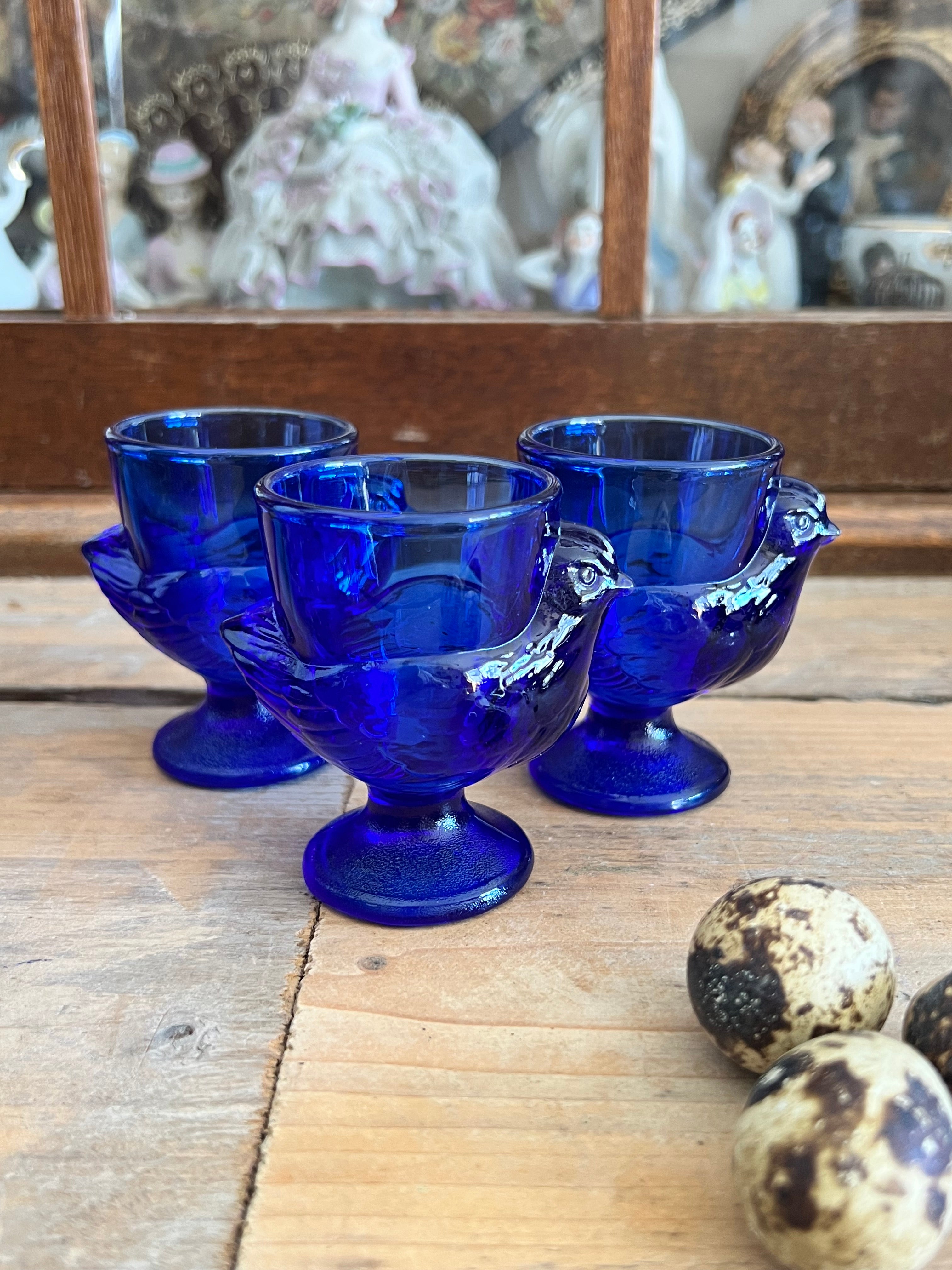 Luminarc eierdop blauw