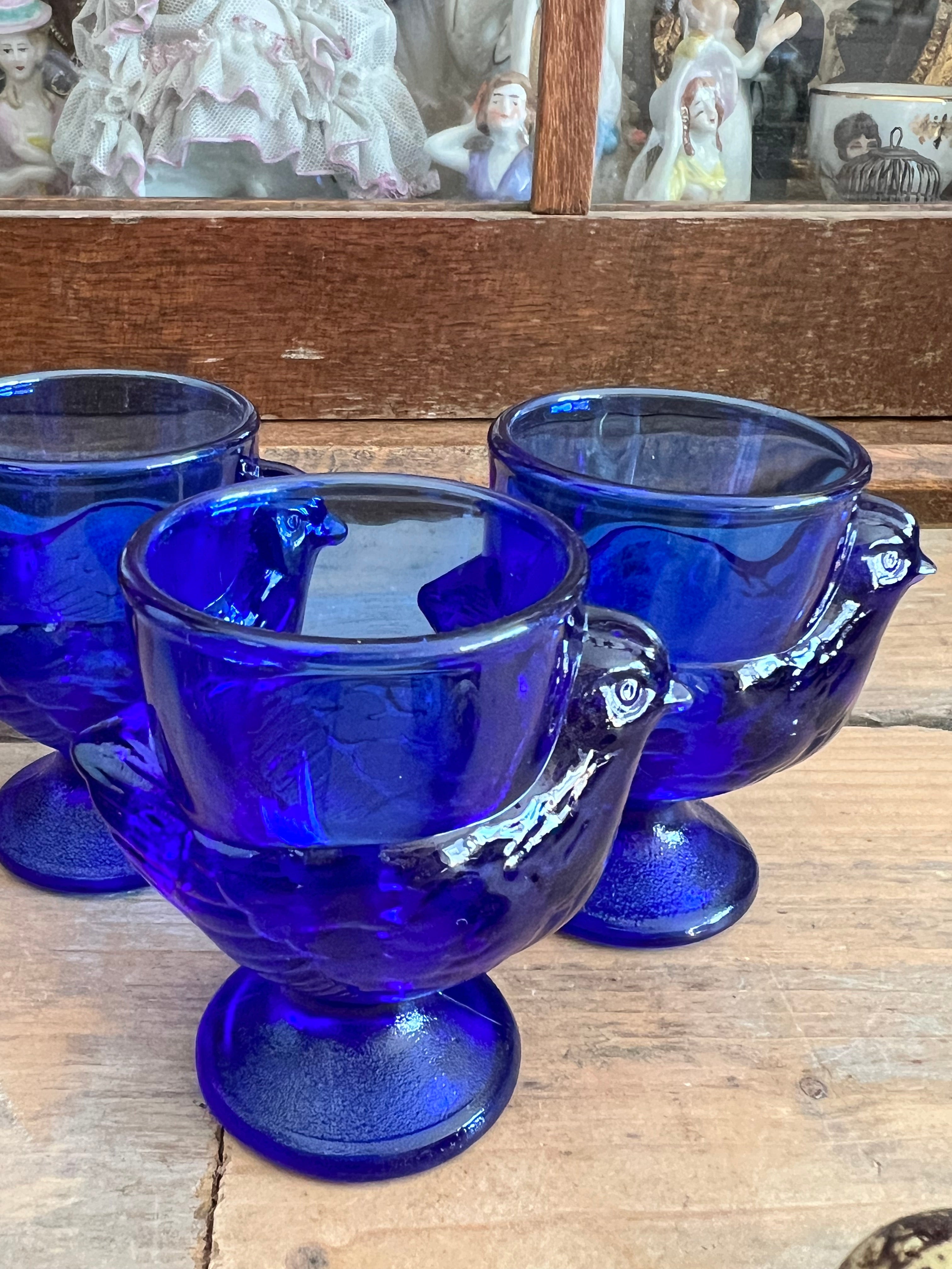 Luminarc eierdop blauw