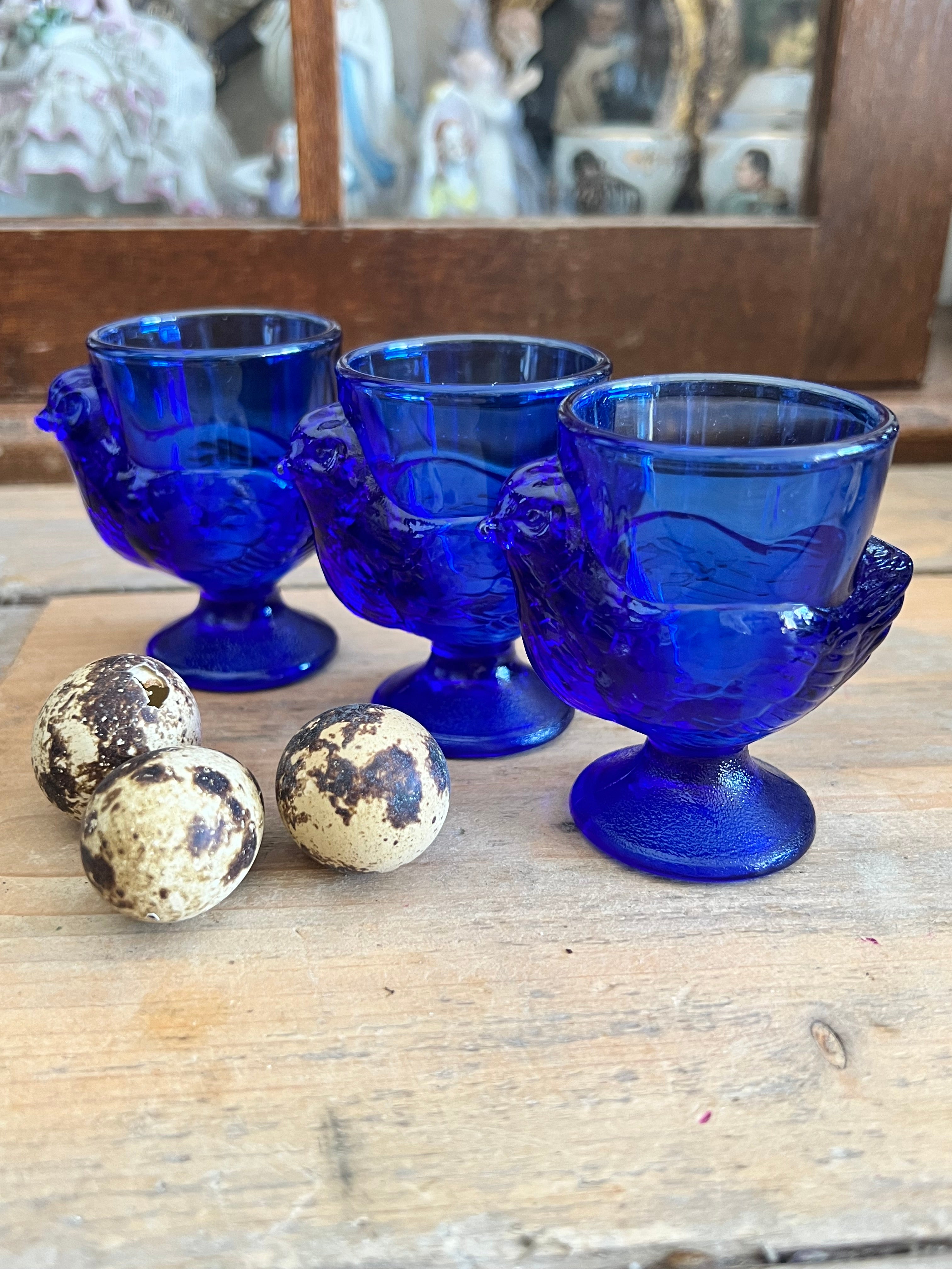 Luminarc eierdop blauw