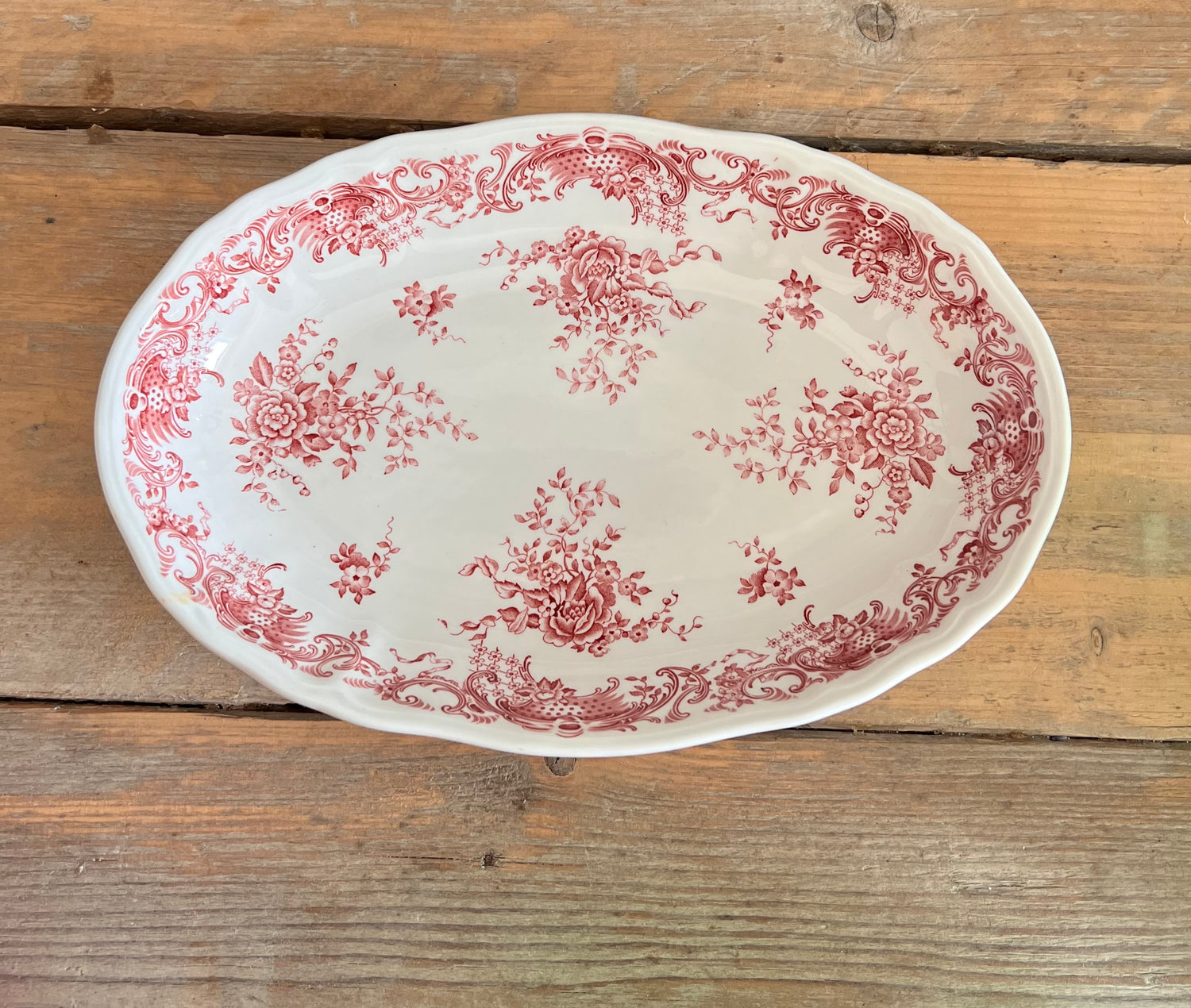 Villeroy and Boch Valeria schaal rood