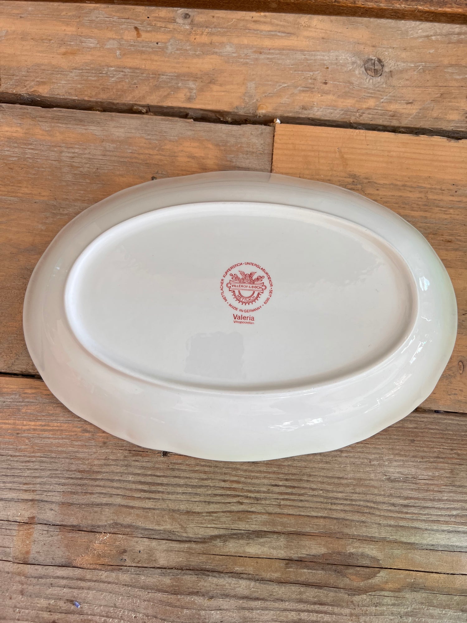 Villeroy and Boch Valeria schaal rood