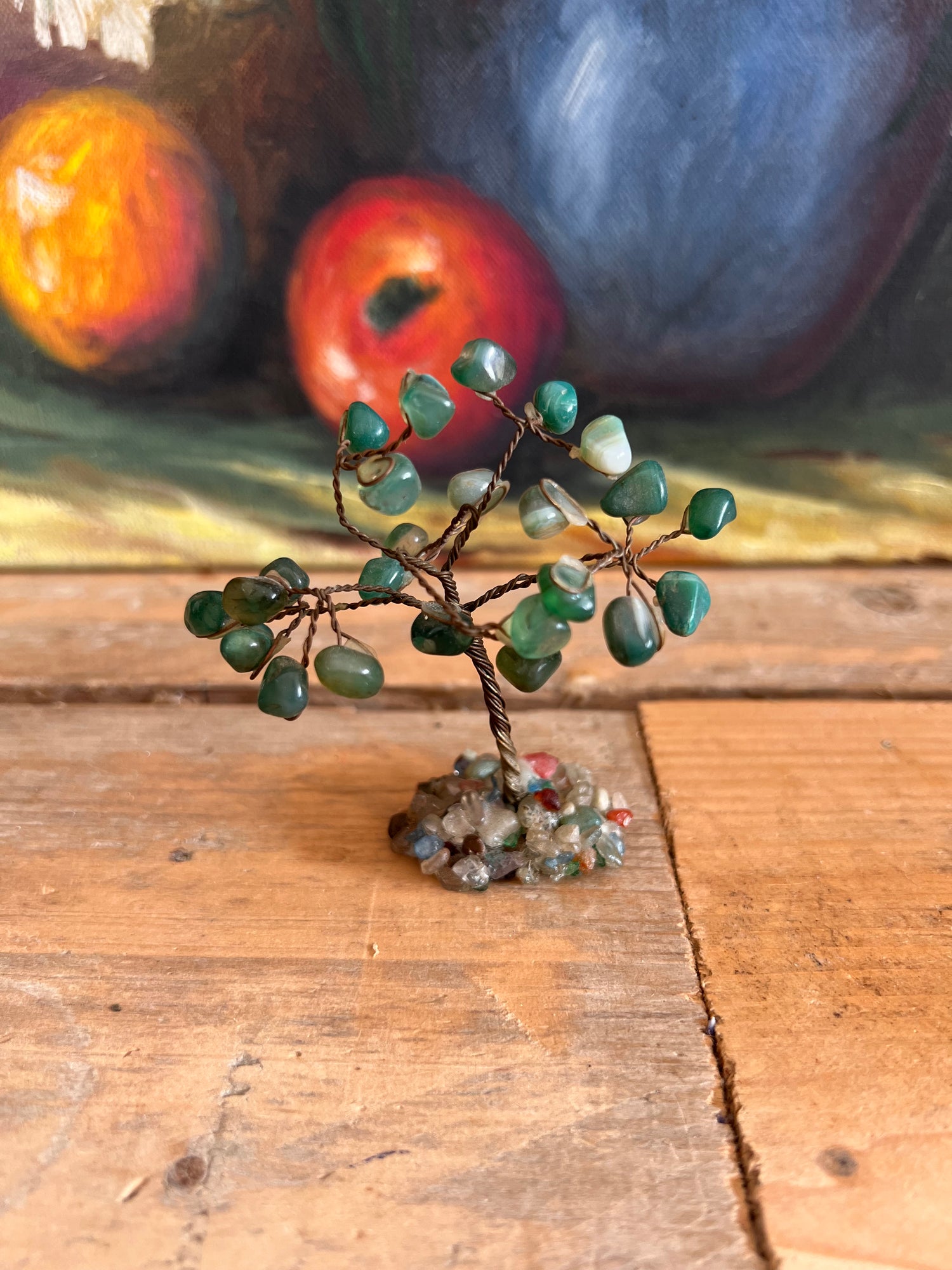 Boompje van aventurijn overvloed