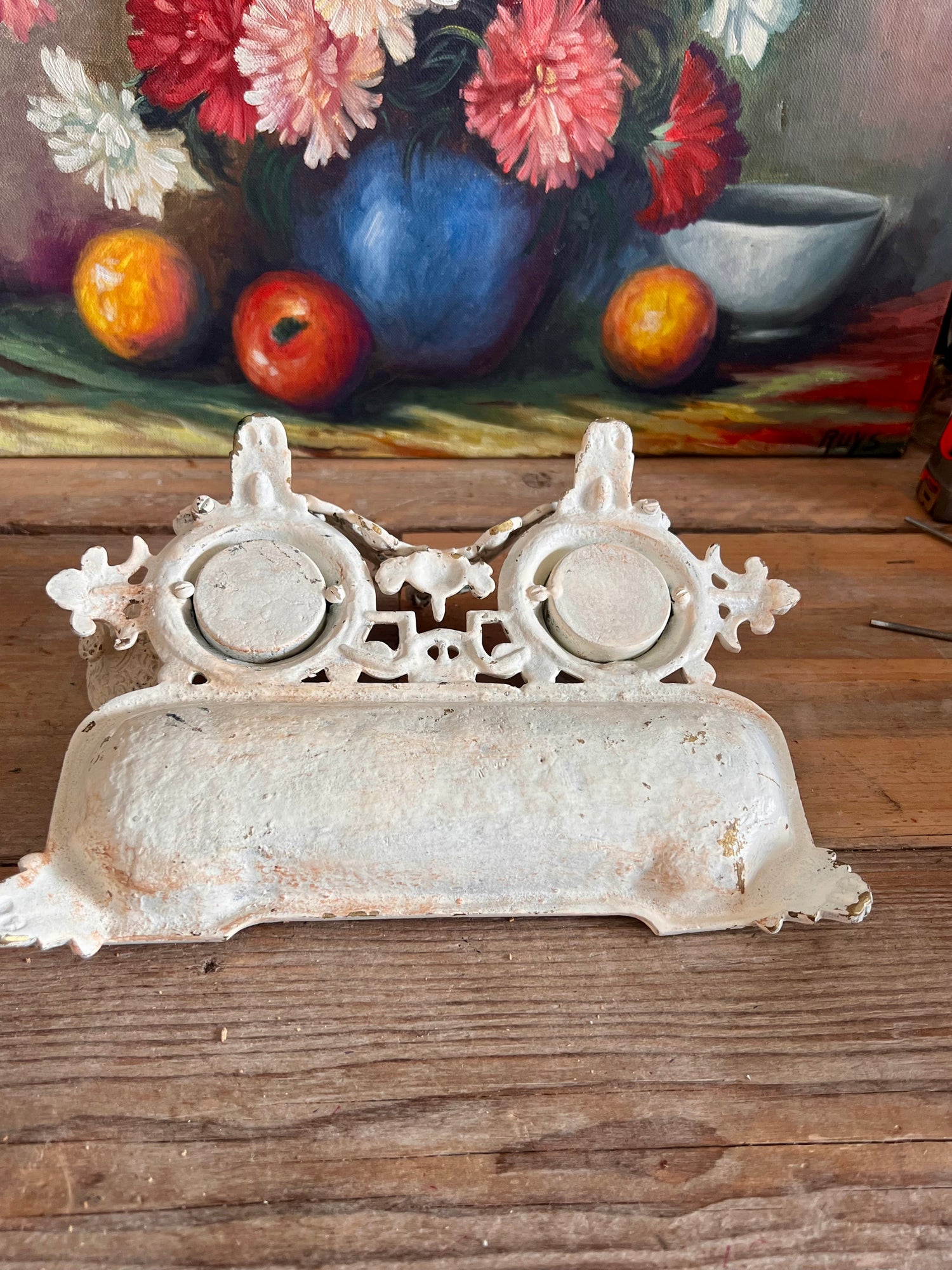 Vintage Inktpot – Art Nouveau Stijl