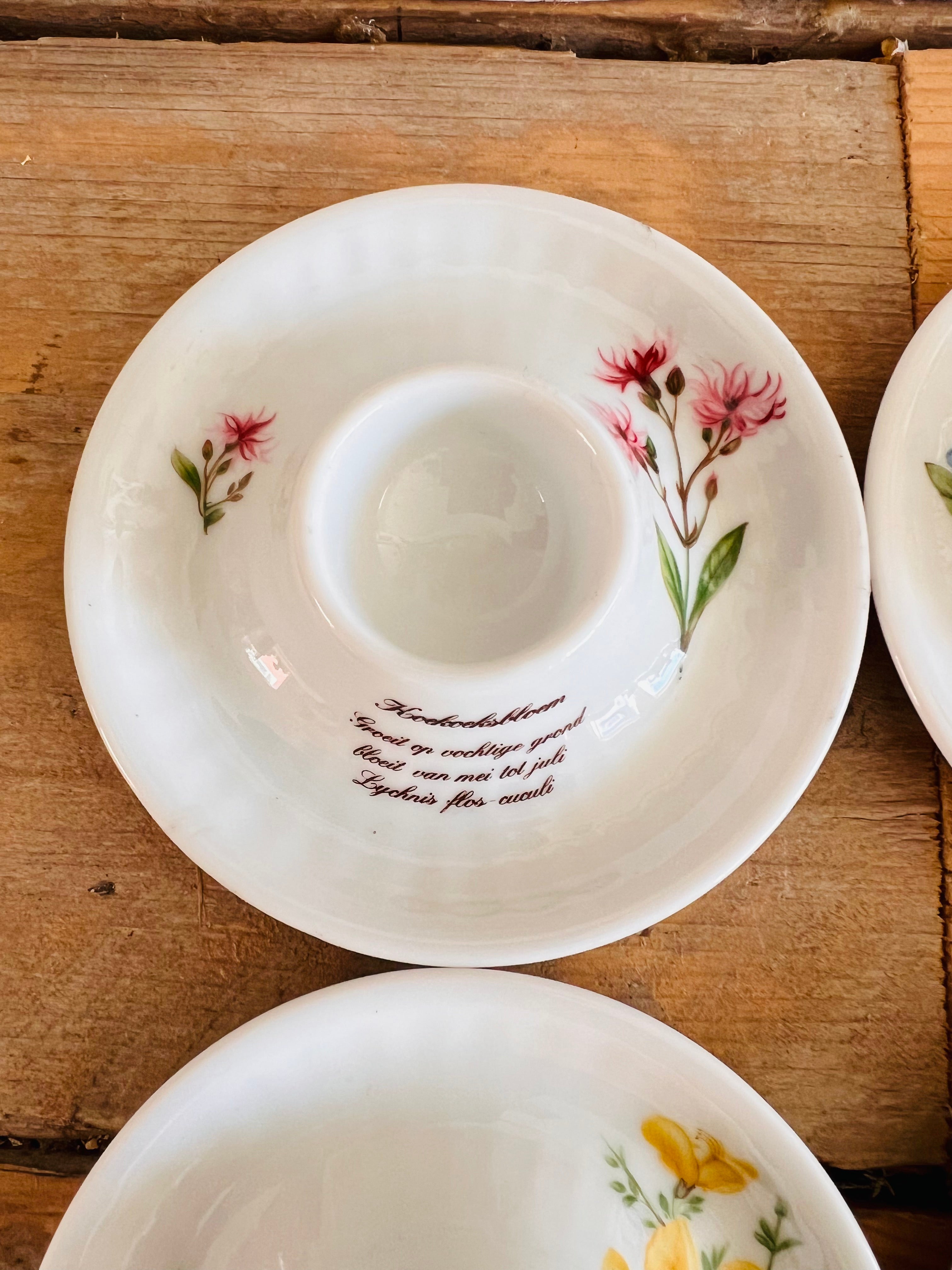 Eierdopjes wilde bloemen betekent door Marjolein Bastin exclusief voor Libelle