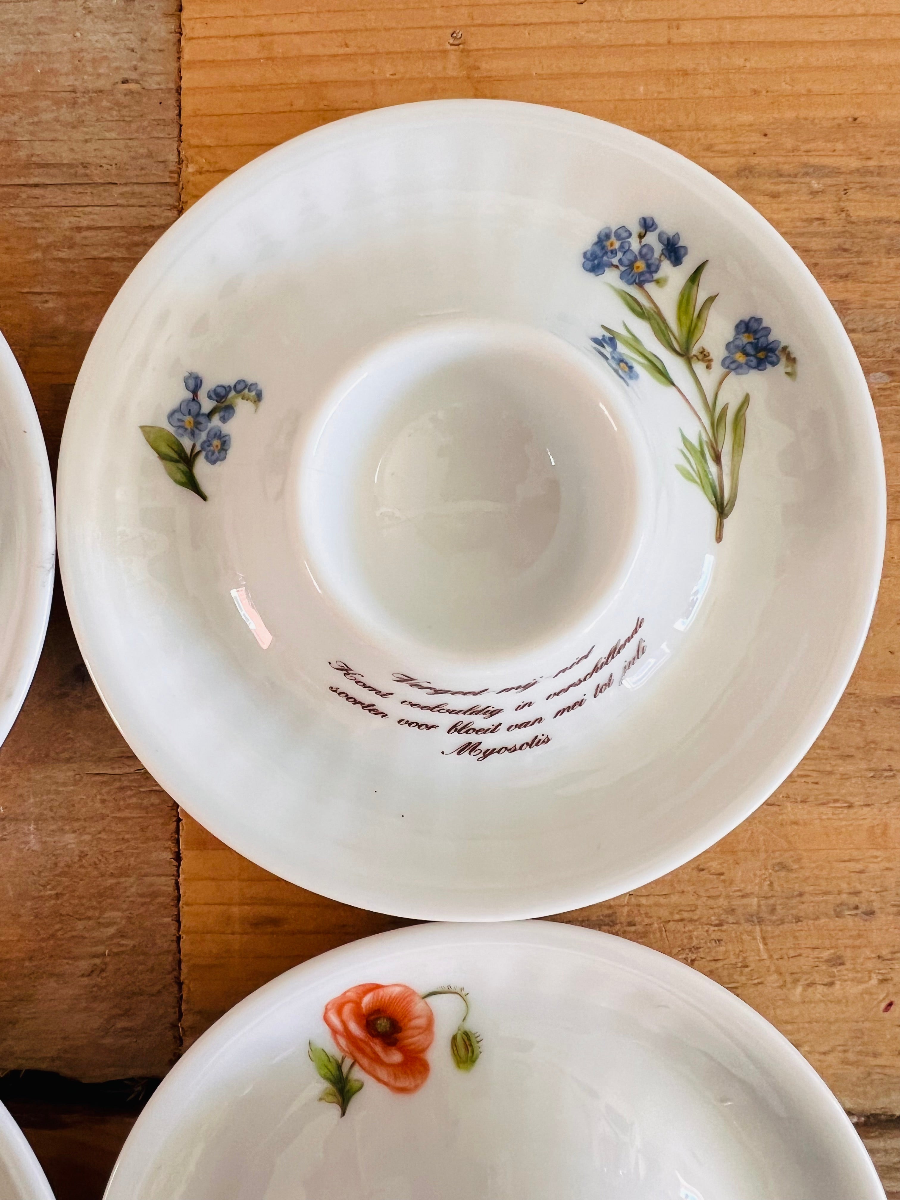 Eierdopjes wilde bloemen betekent door Marjolein Bastin exclusief voor Libelle