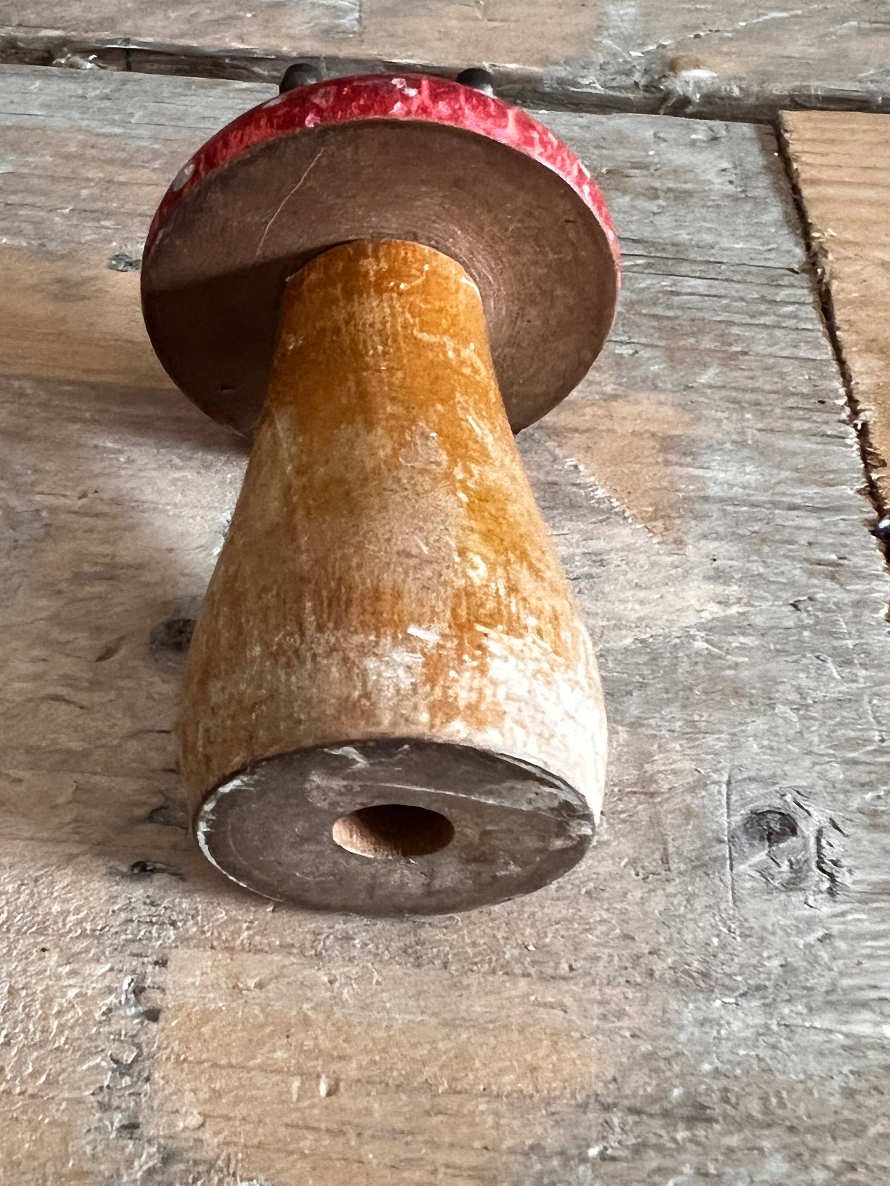 punnik paddestoel hout vintage