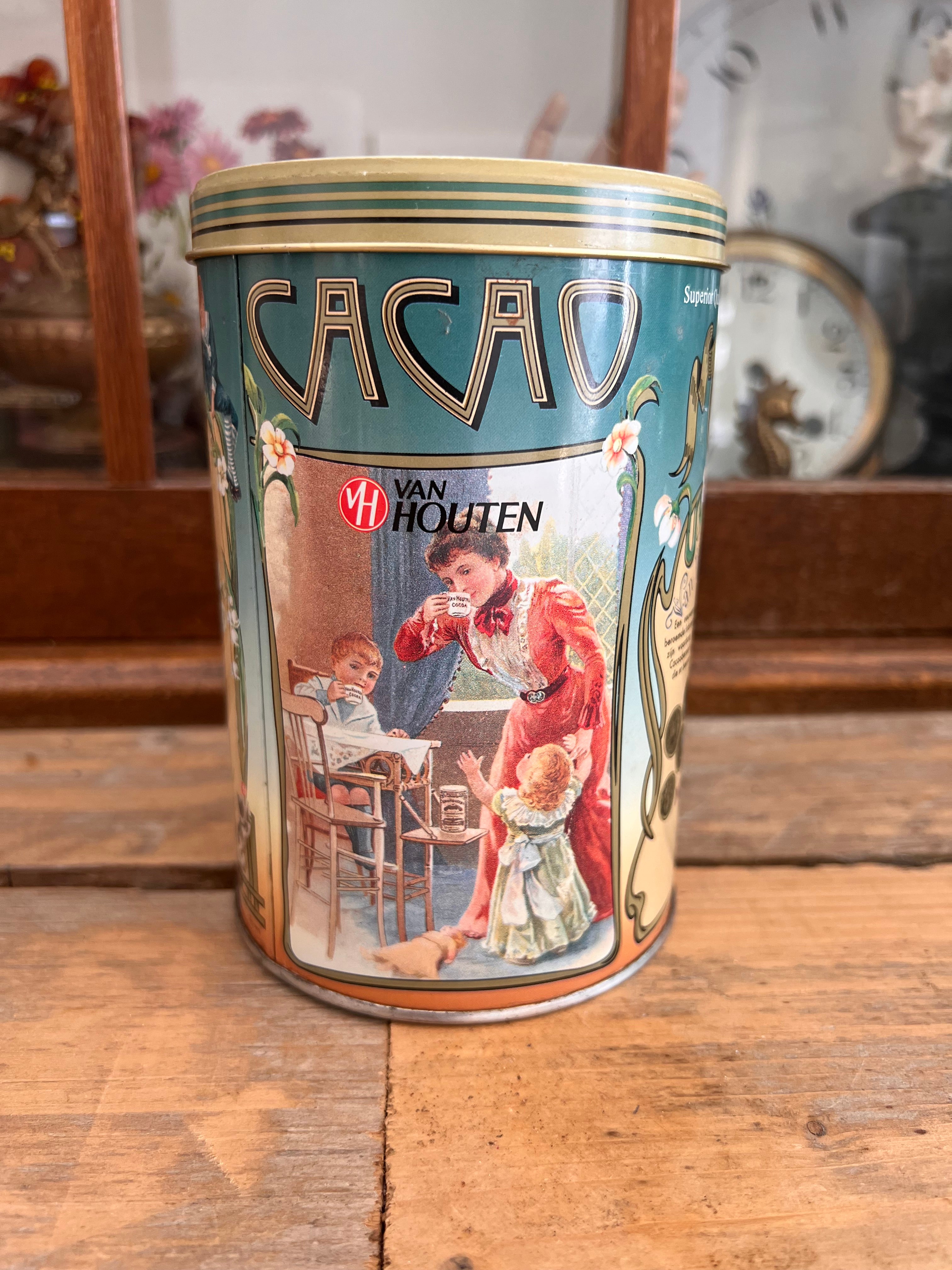 Cacao blik Van Houten