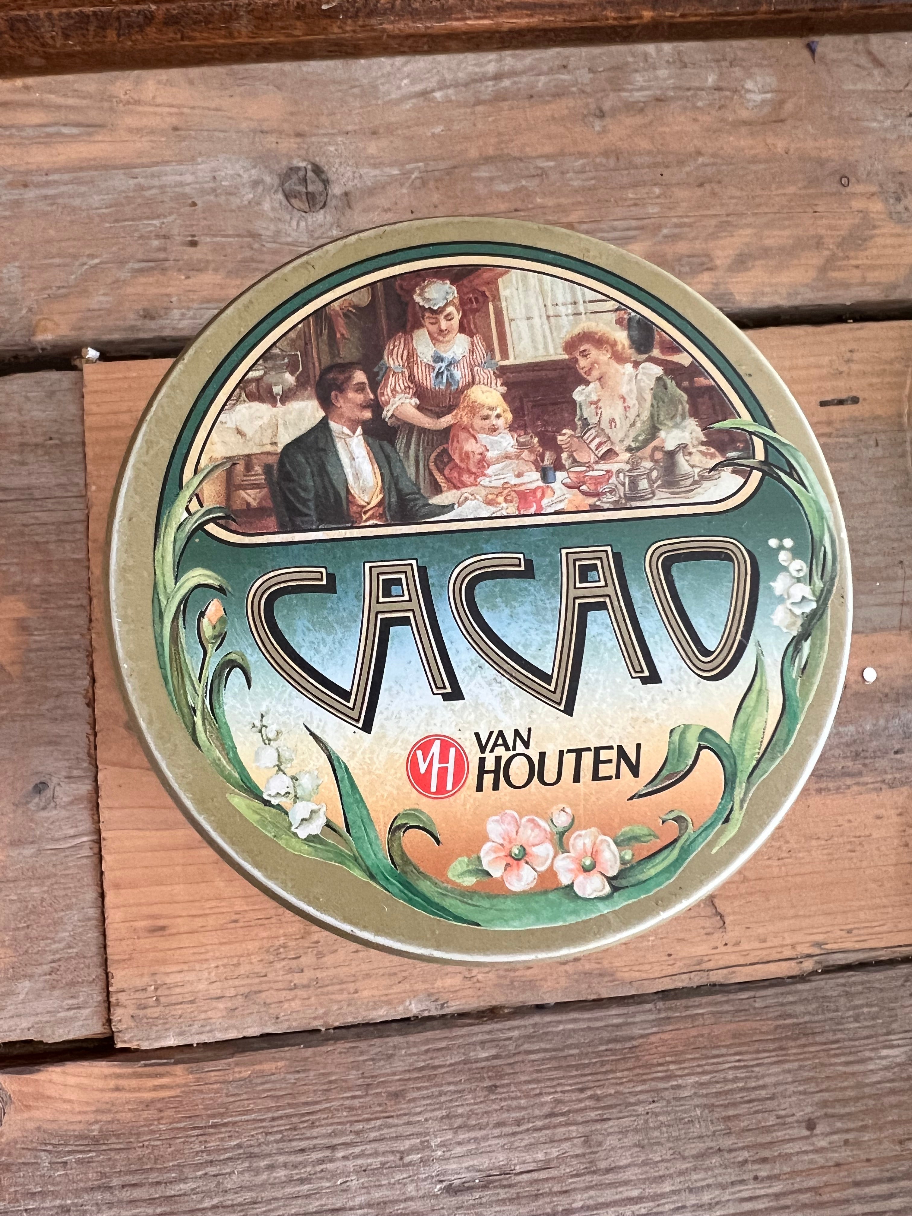 Cacao blik Van Houten