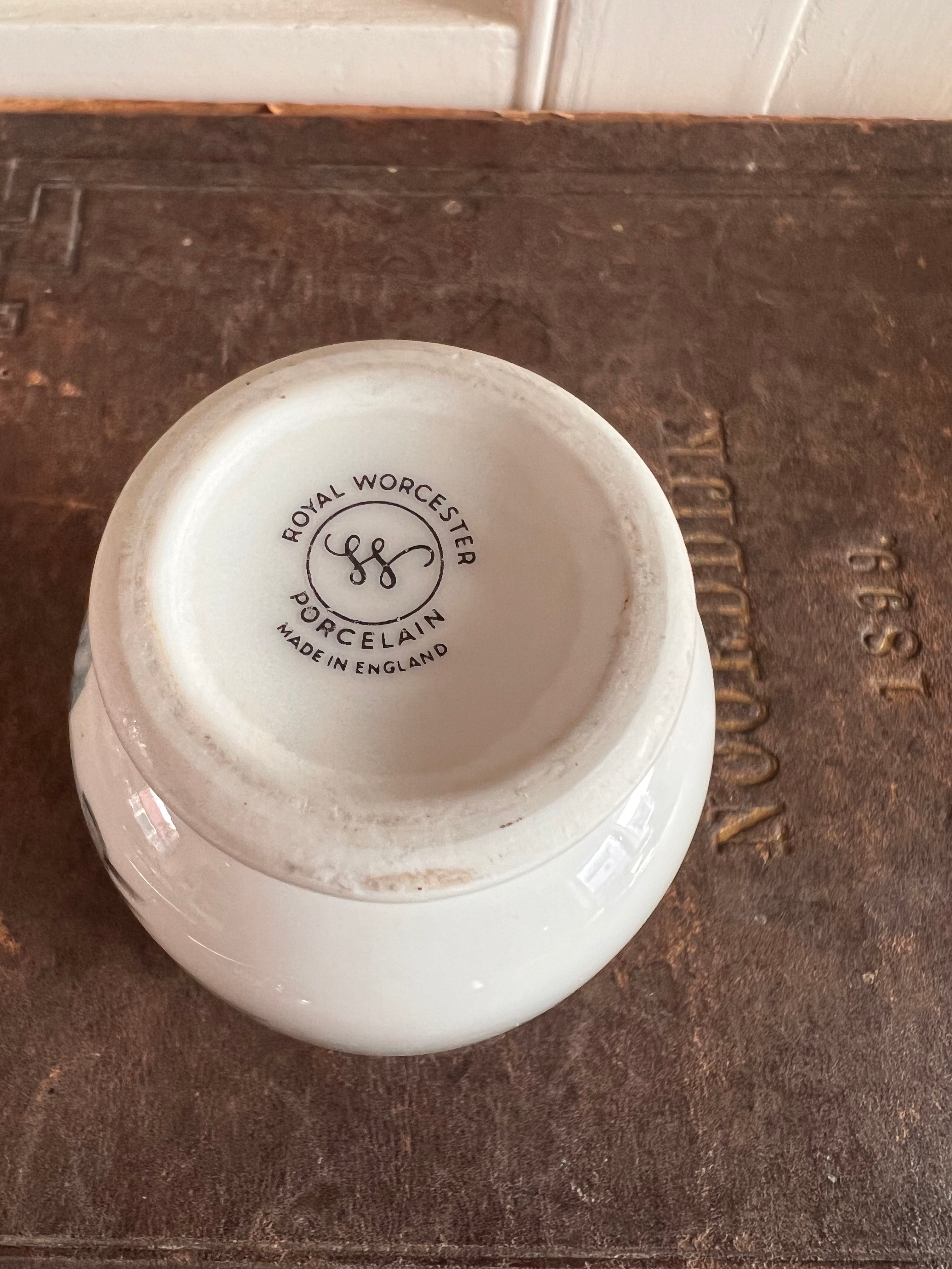 Egg coddler Royal Worchester