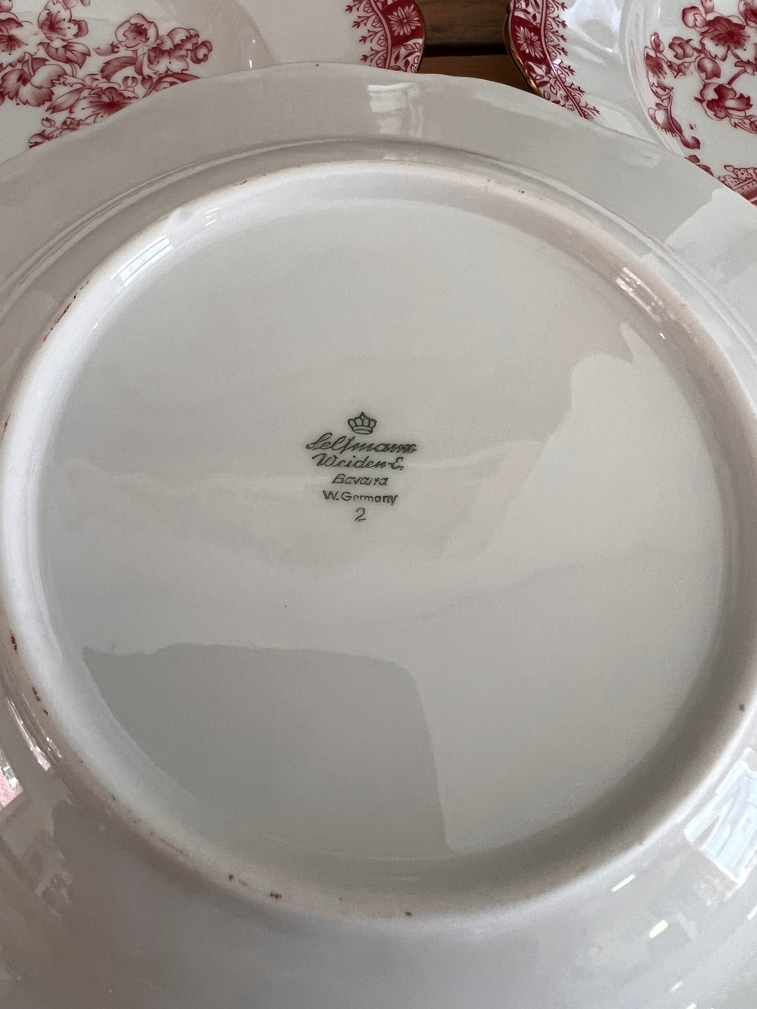 Soepborden Theresia rood Seltmann Weiden