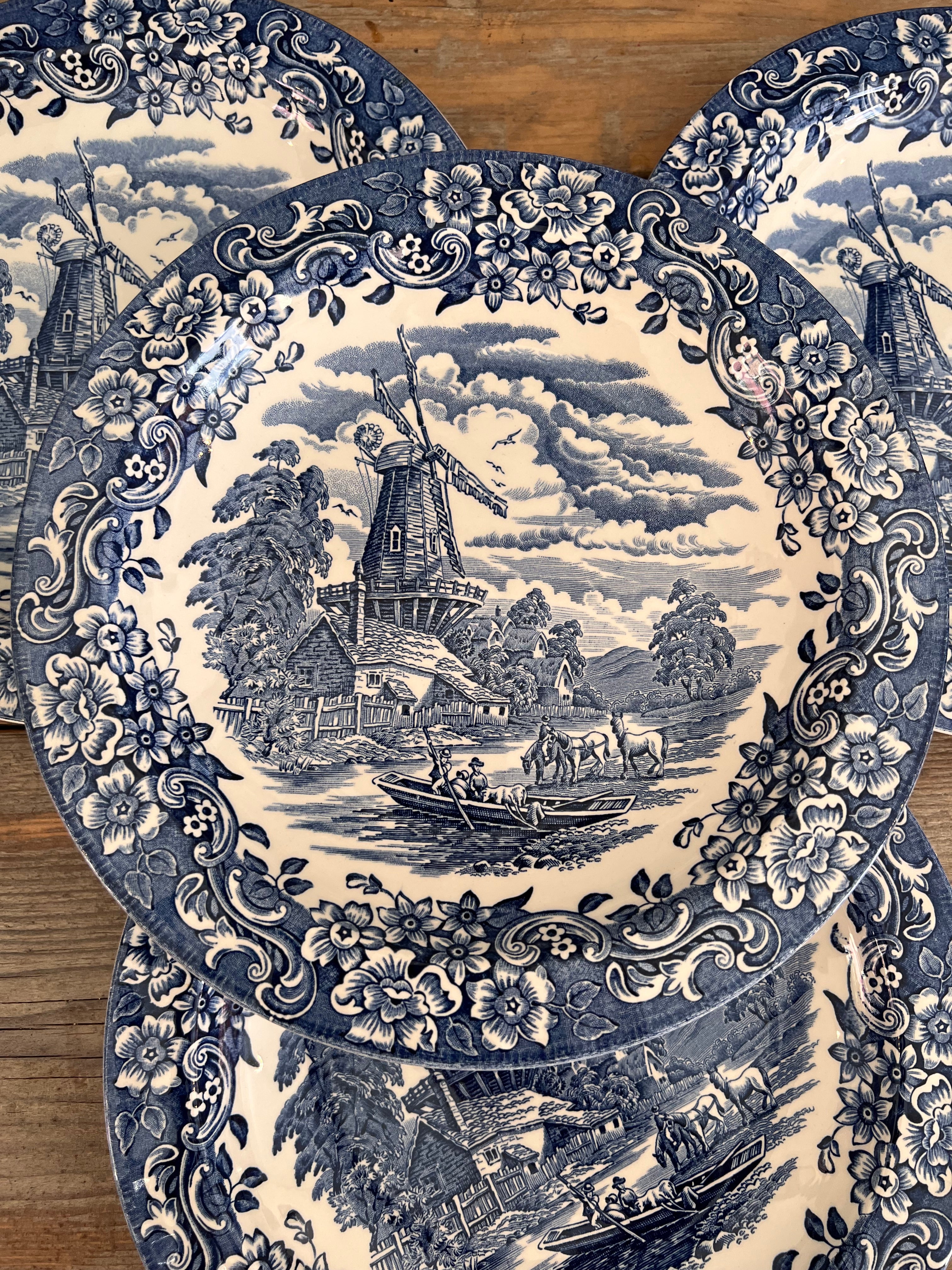 Diep bord Royal Tudore Ware 17th Century Engeland