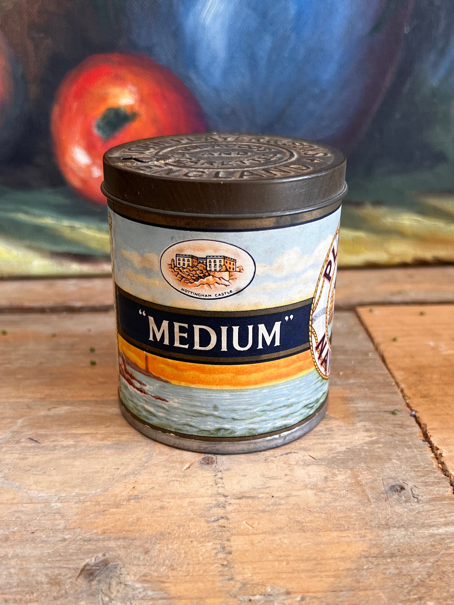 Vintage sigarettenblik Players Navy Cut 1940&