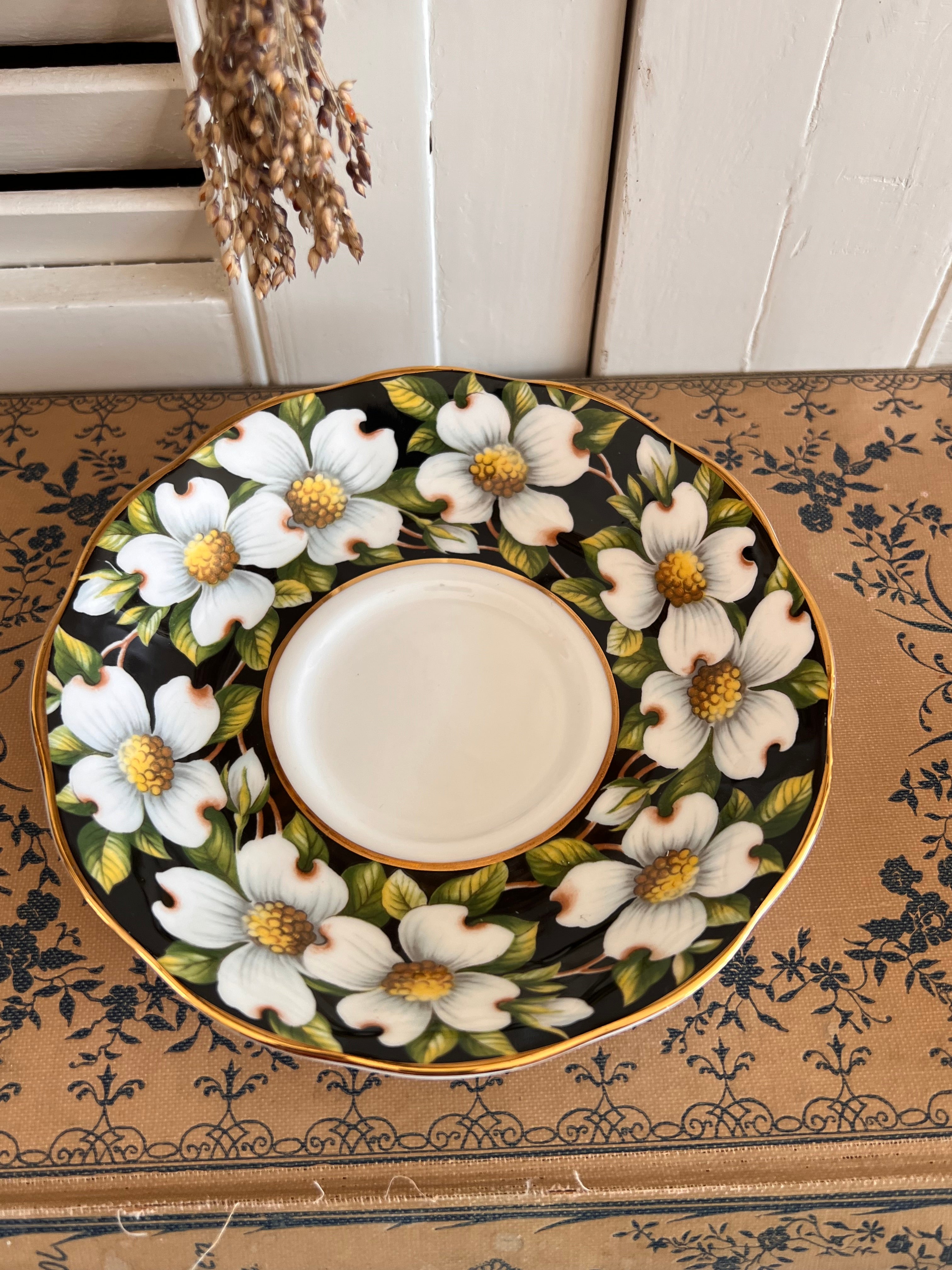 Heren kop en schotel Provincial Flowers Dogwood