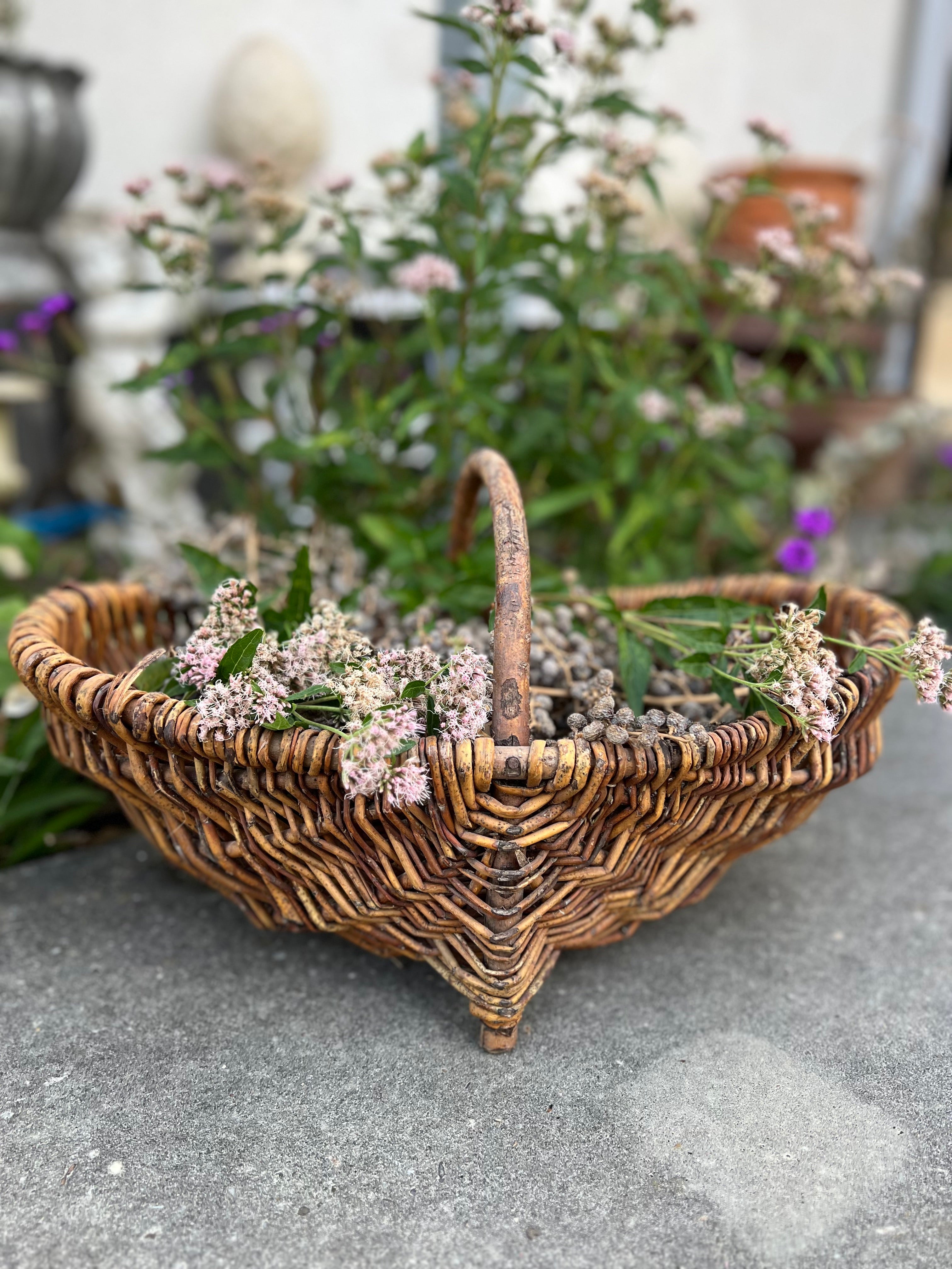 Frans plukmandje brocante vintage