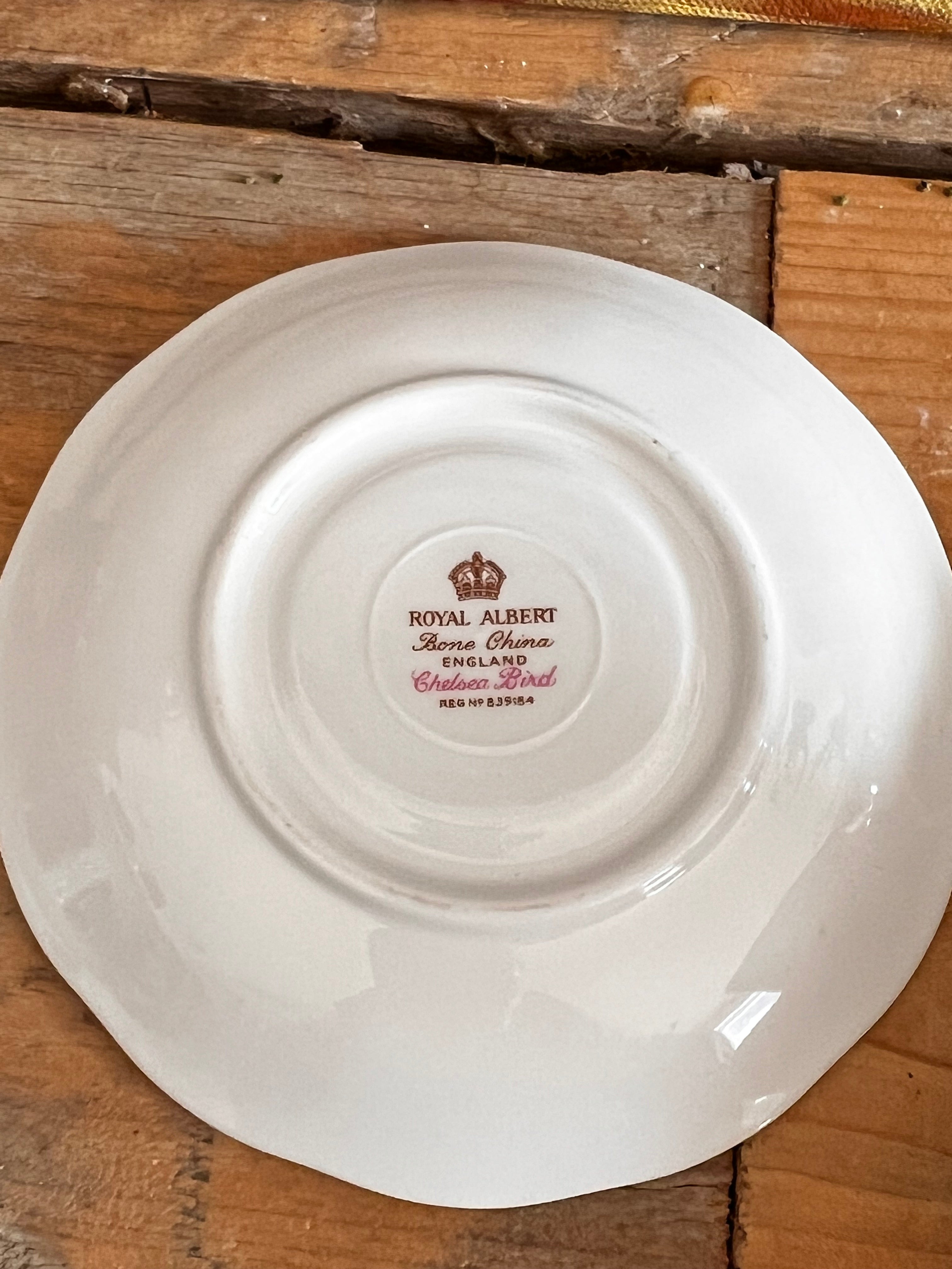 Chelsea bird kop en schotel van Royal Albert