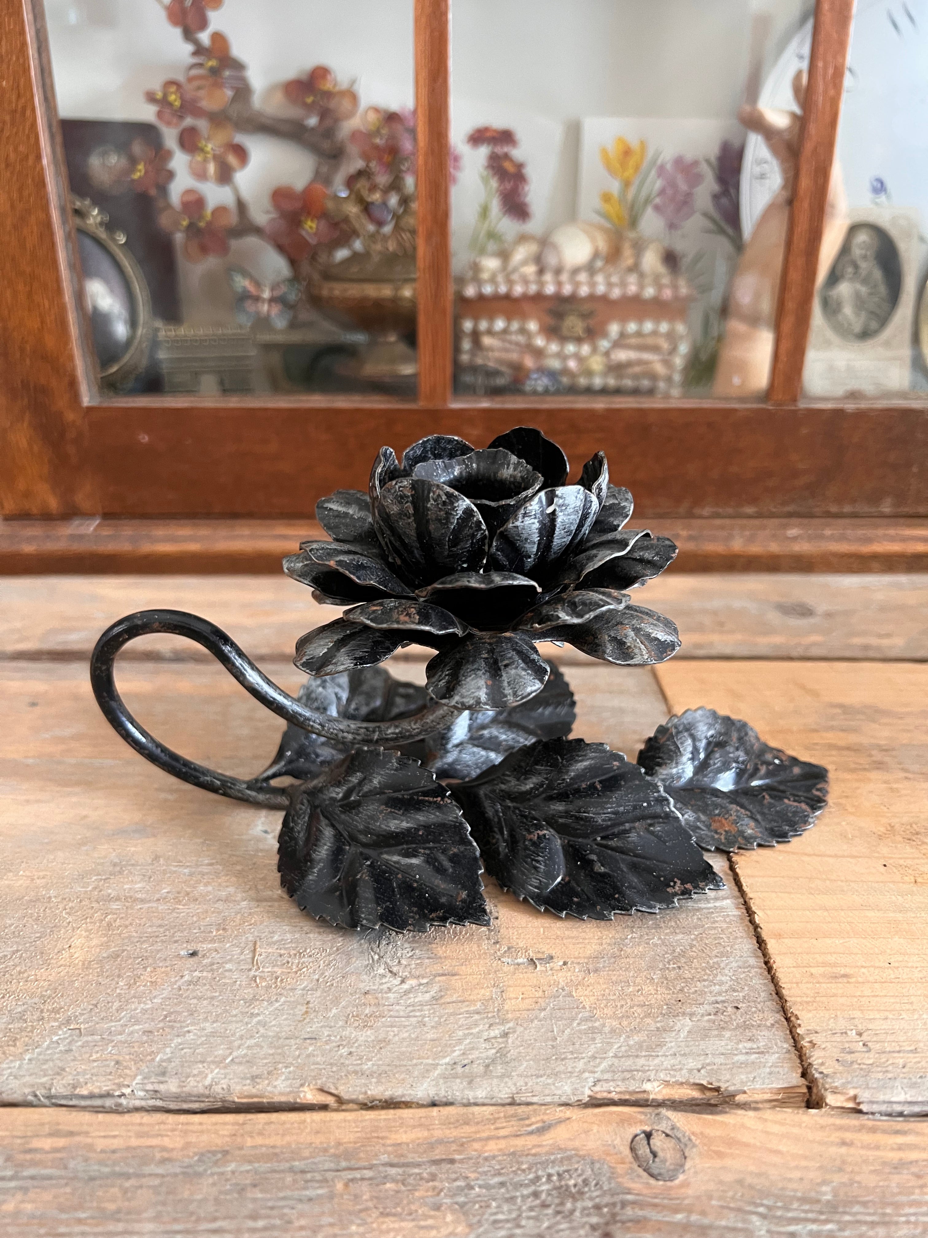 Kandelaar "black beauty"