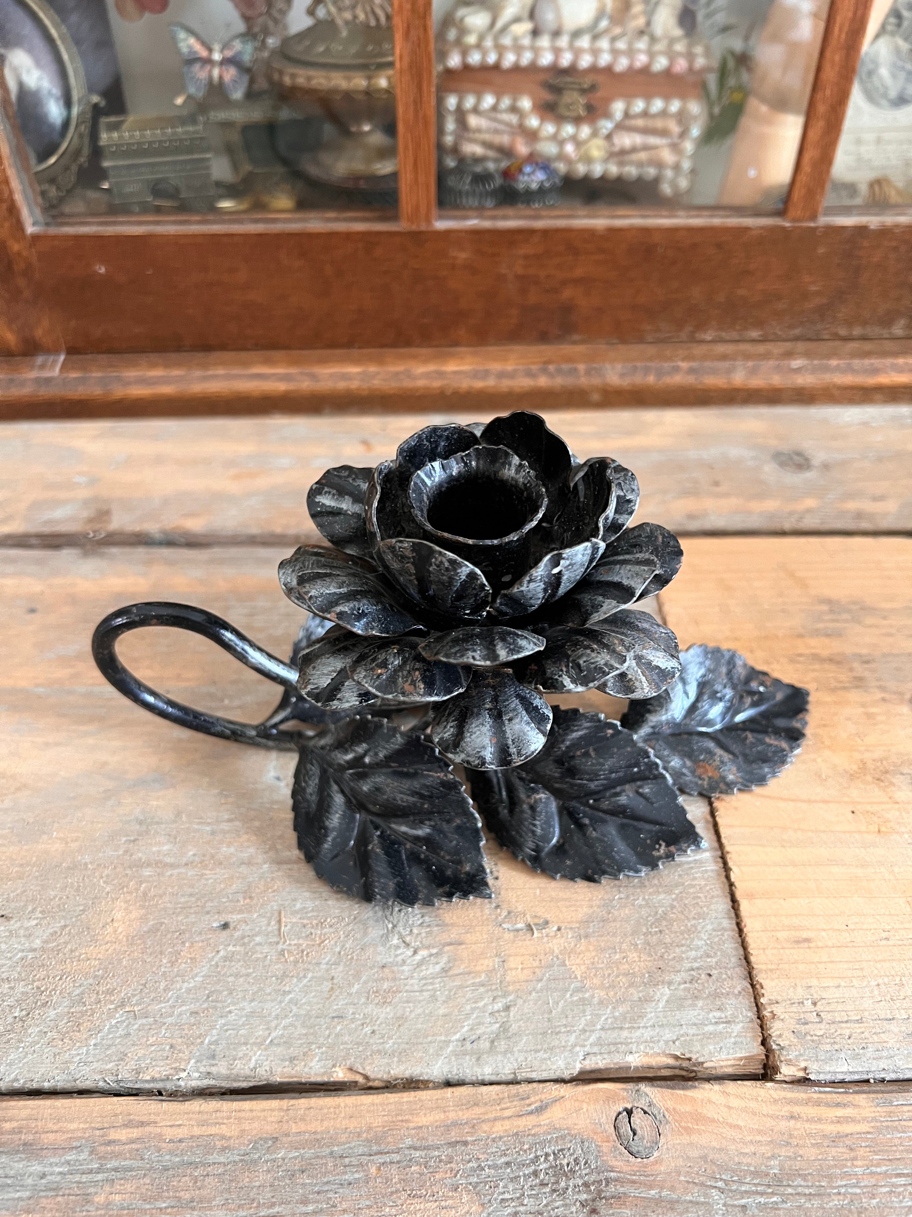 Kandelaar "black beauty"