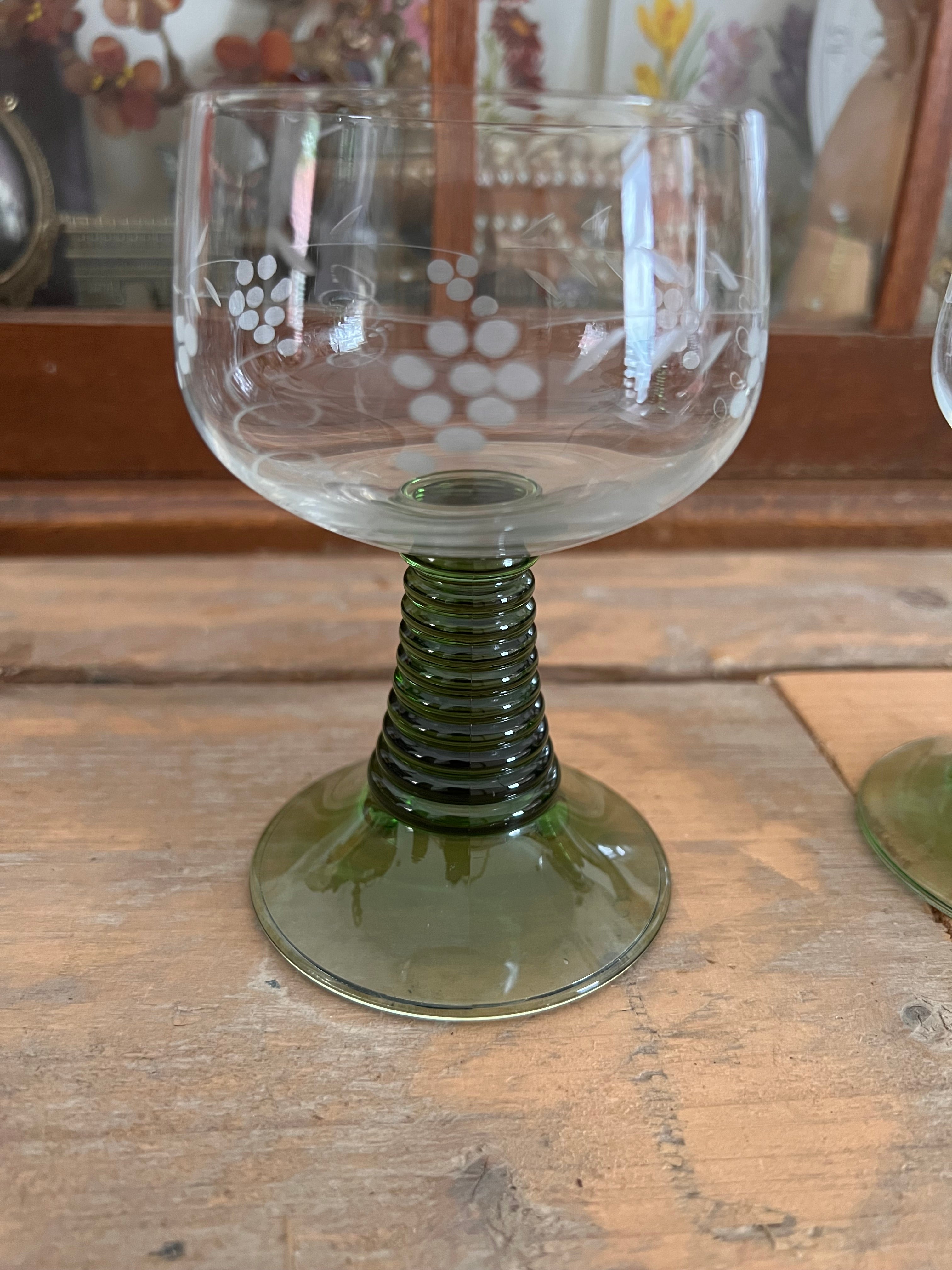 Roemer glas van kristal