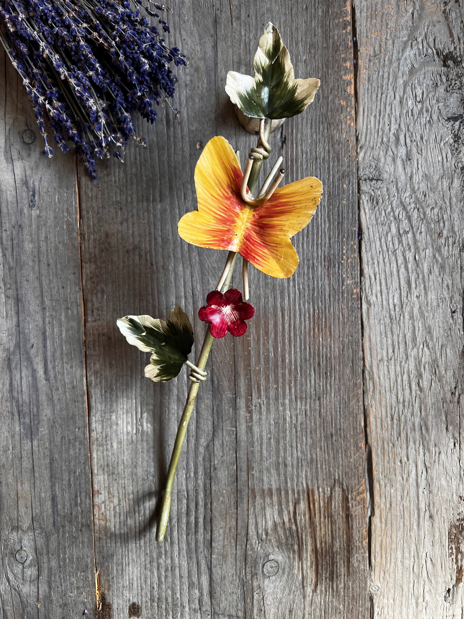 Vintage kaarsendover