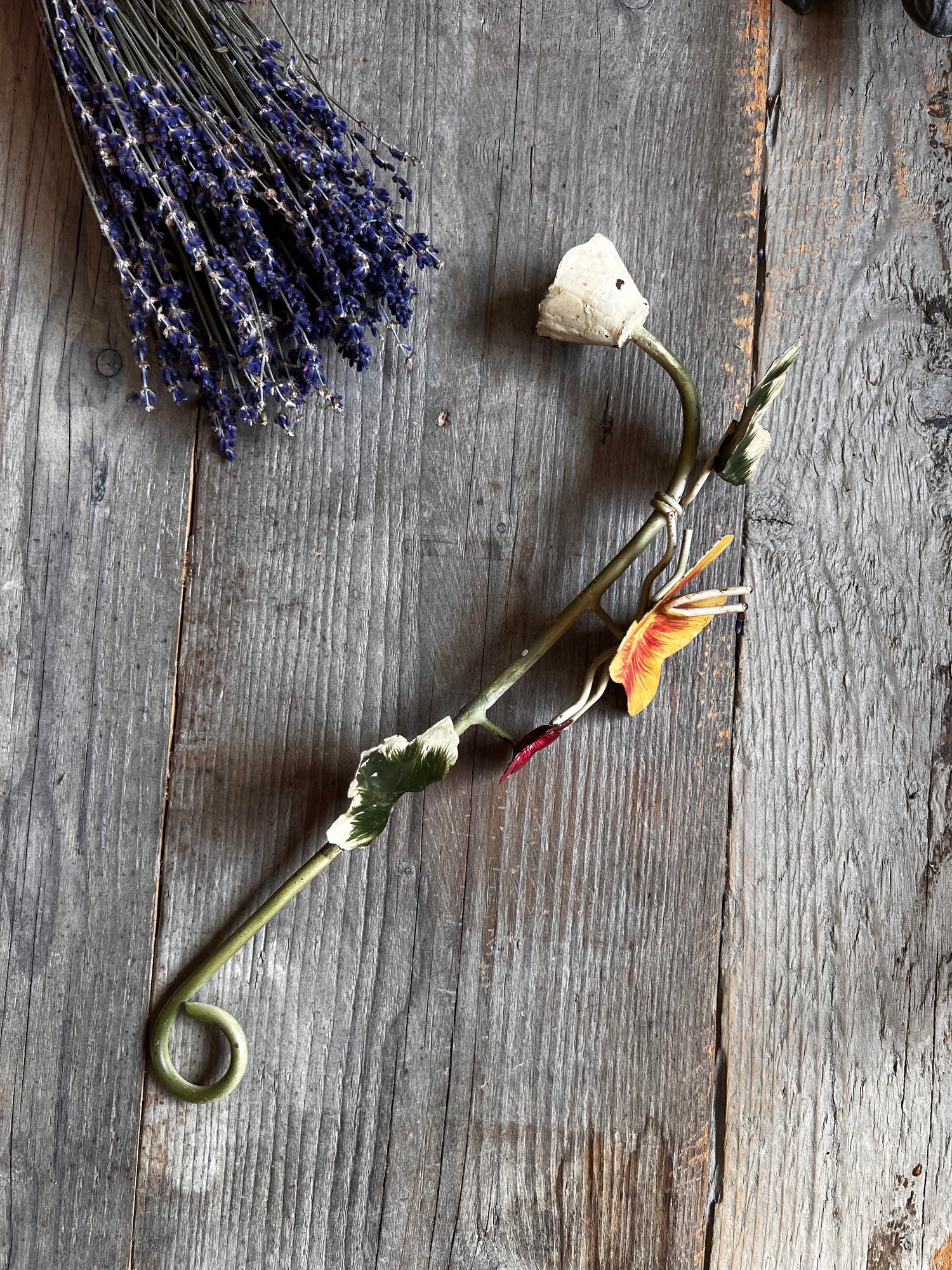 Vintage kaarsendover