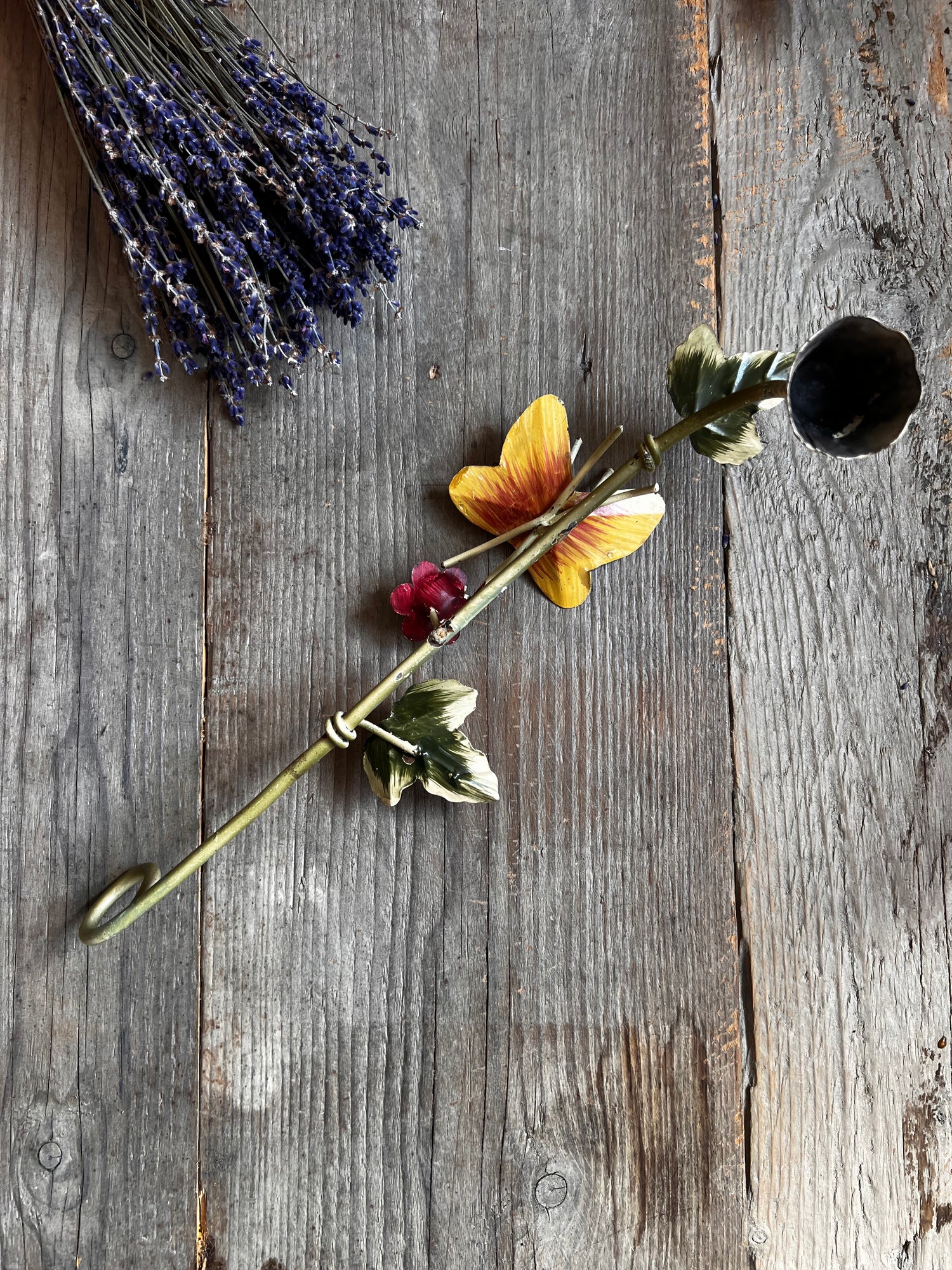 Vintage kaarsendover