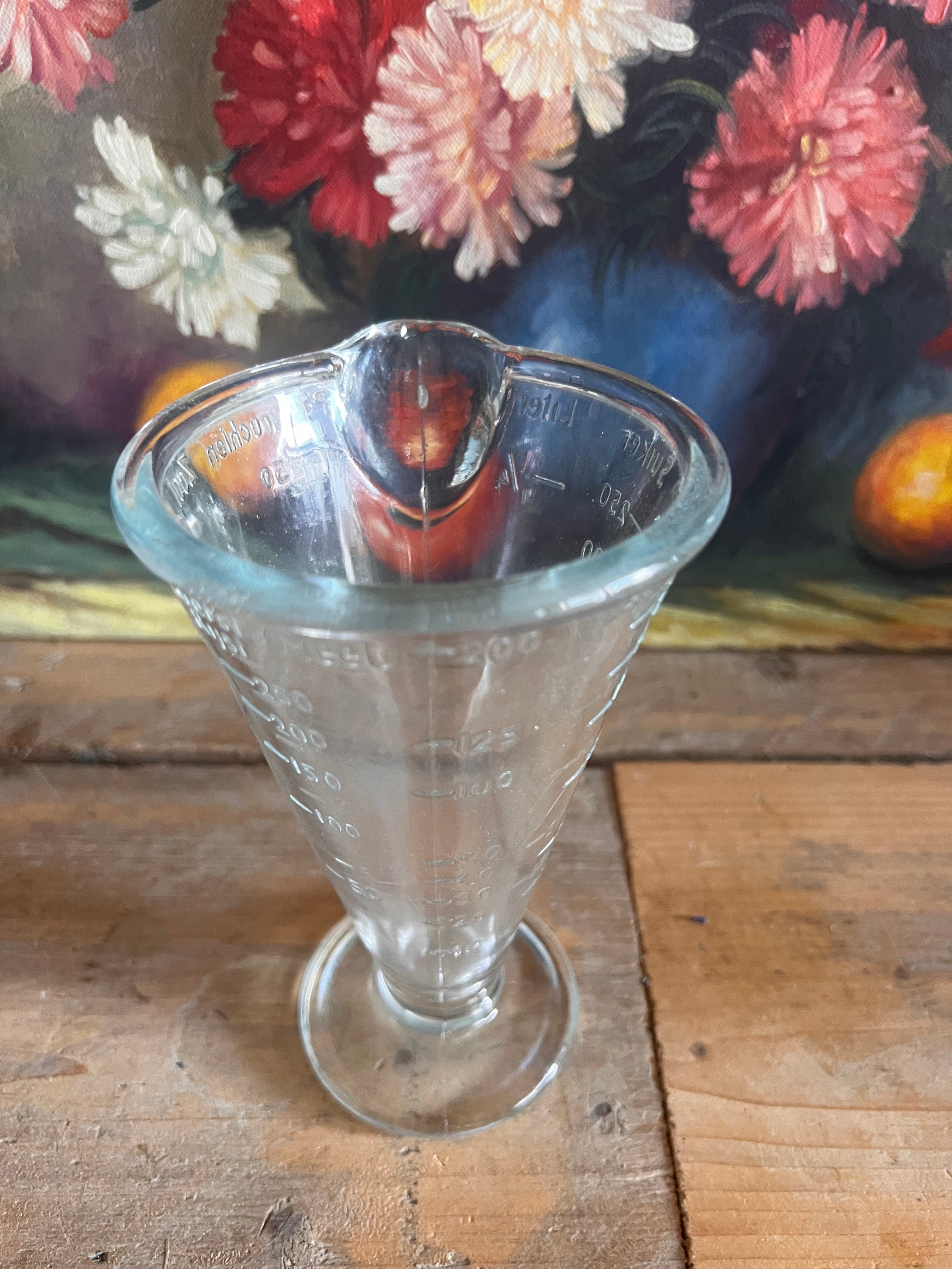 Poncet maatbeker van persglas - 250 ml
