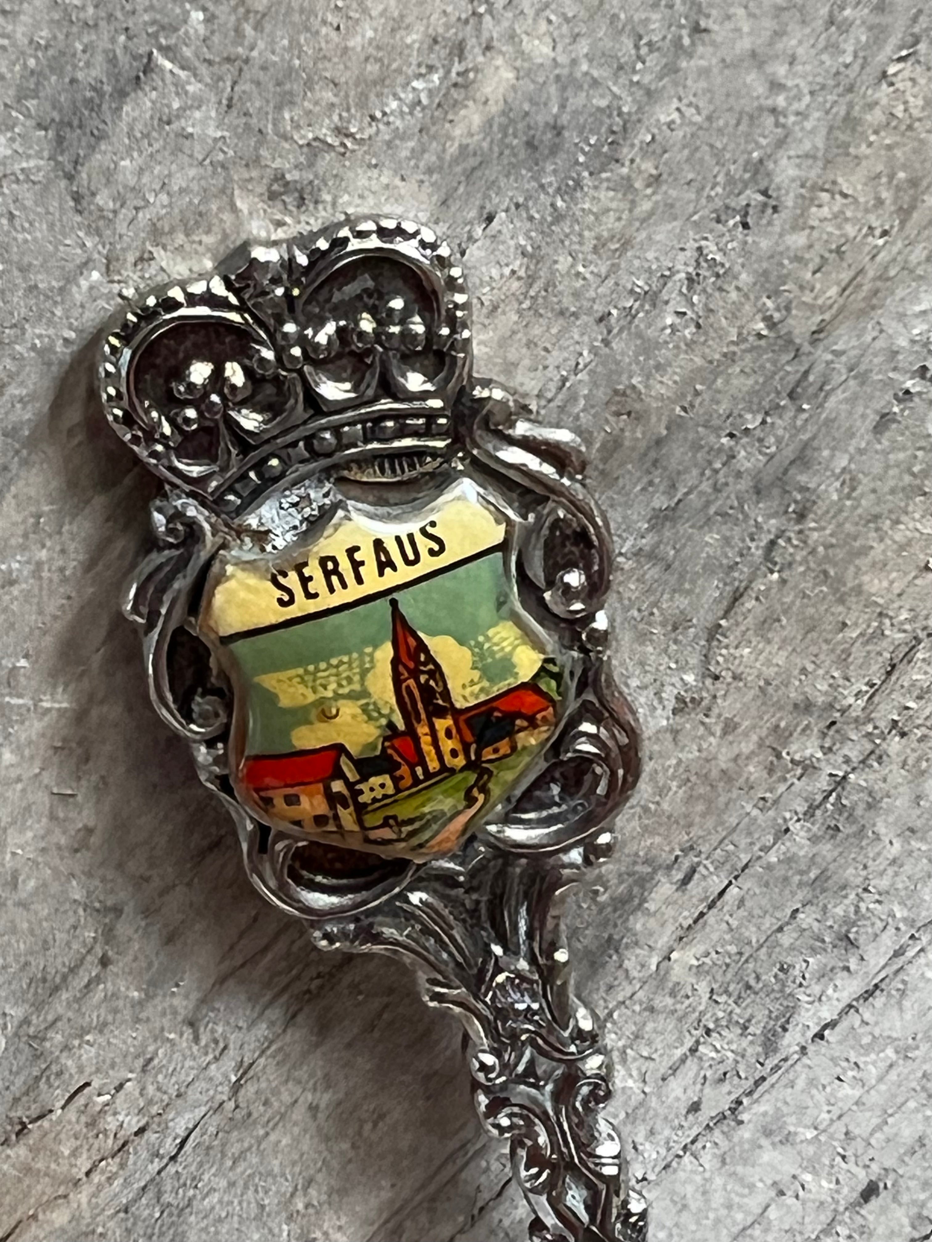 Wappen Teelöffel Serfaus