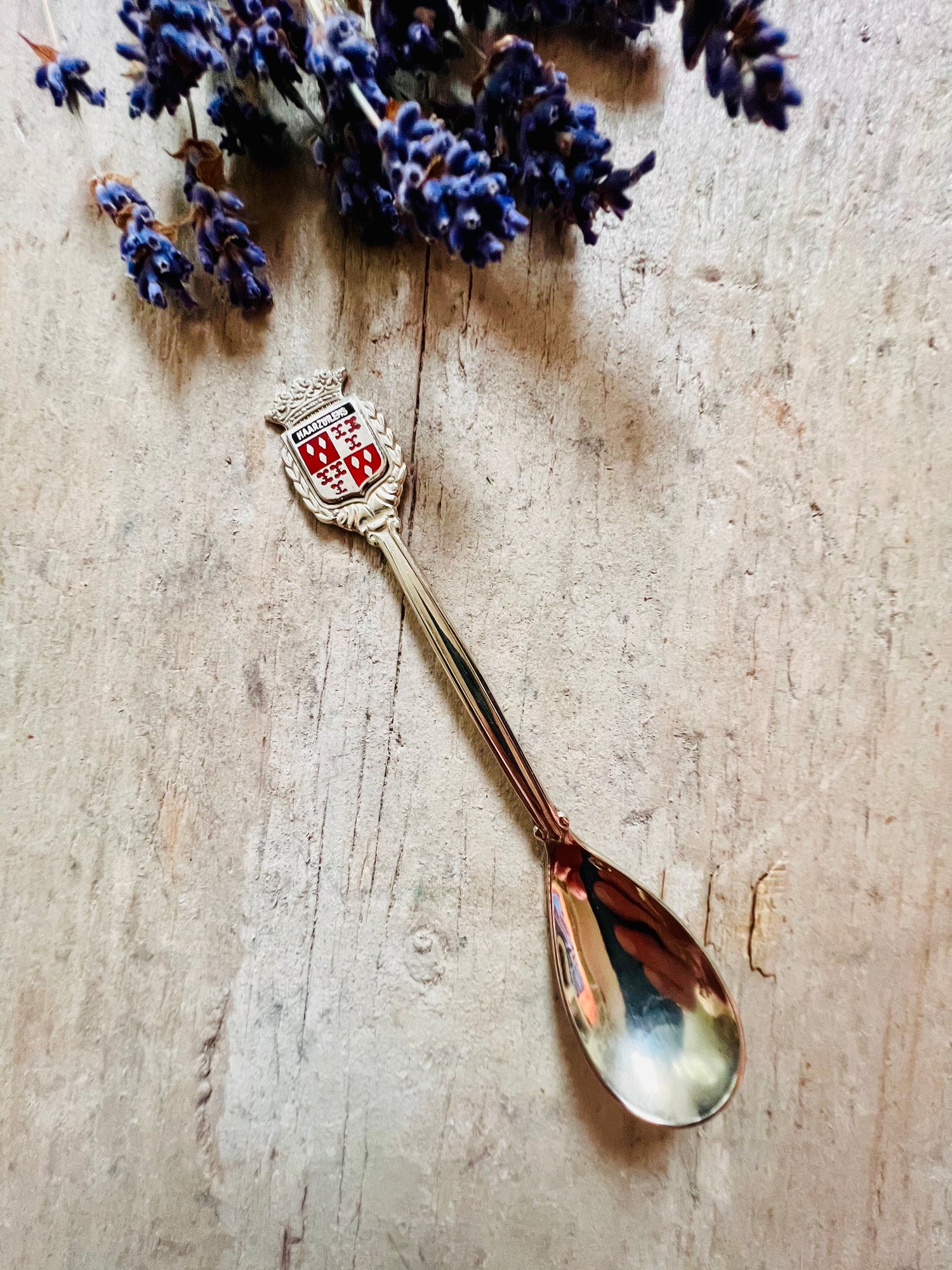 Coat of arms teaspoon Haarzuilens