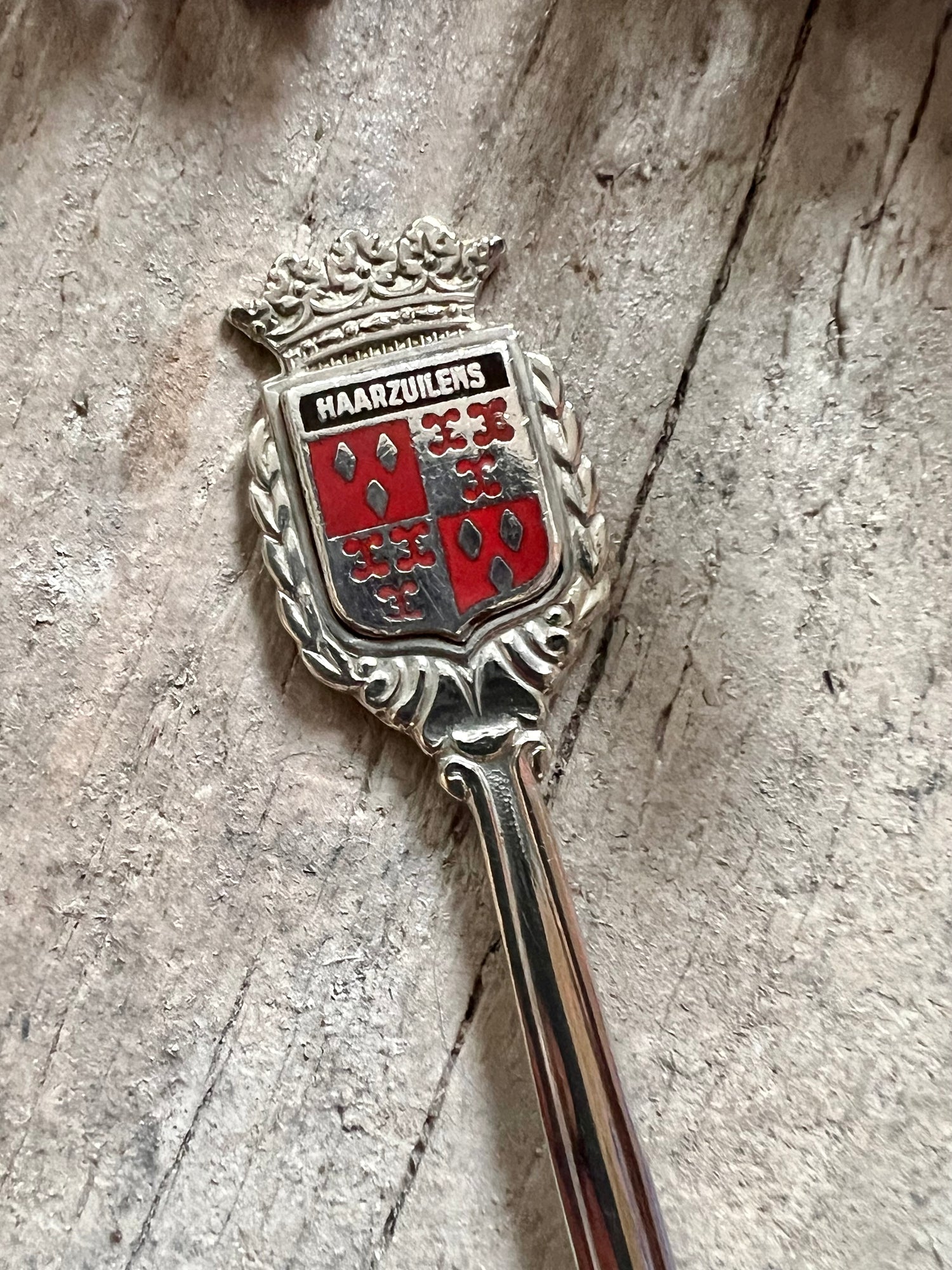 Coat of arms teaspoon Haarzuilens