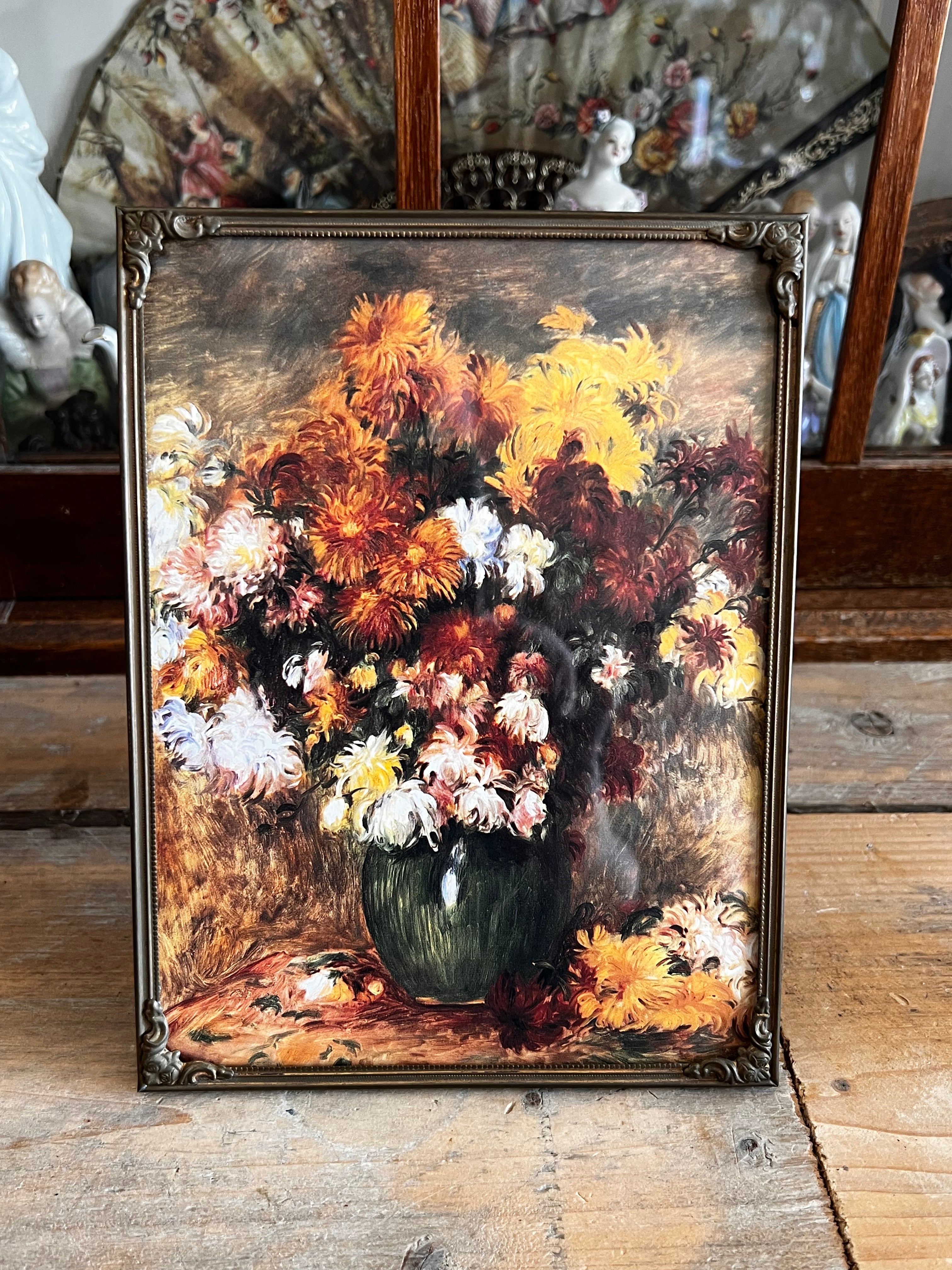 Vintage fotolijst met afbeelding Renoir