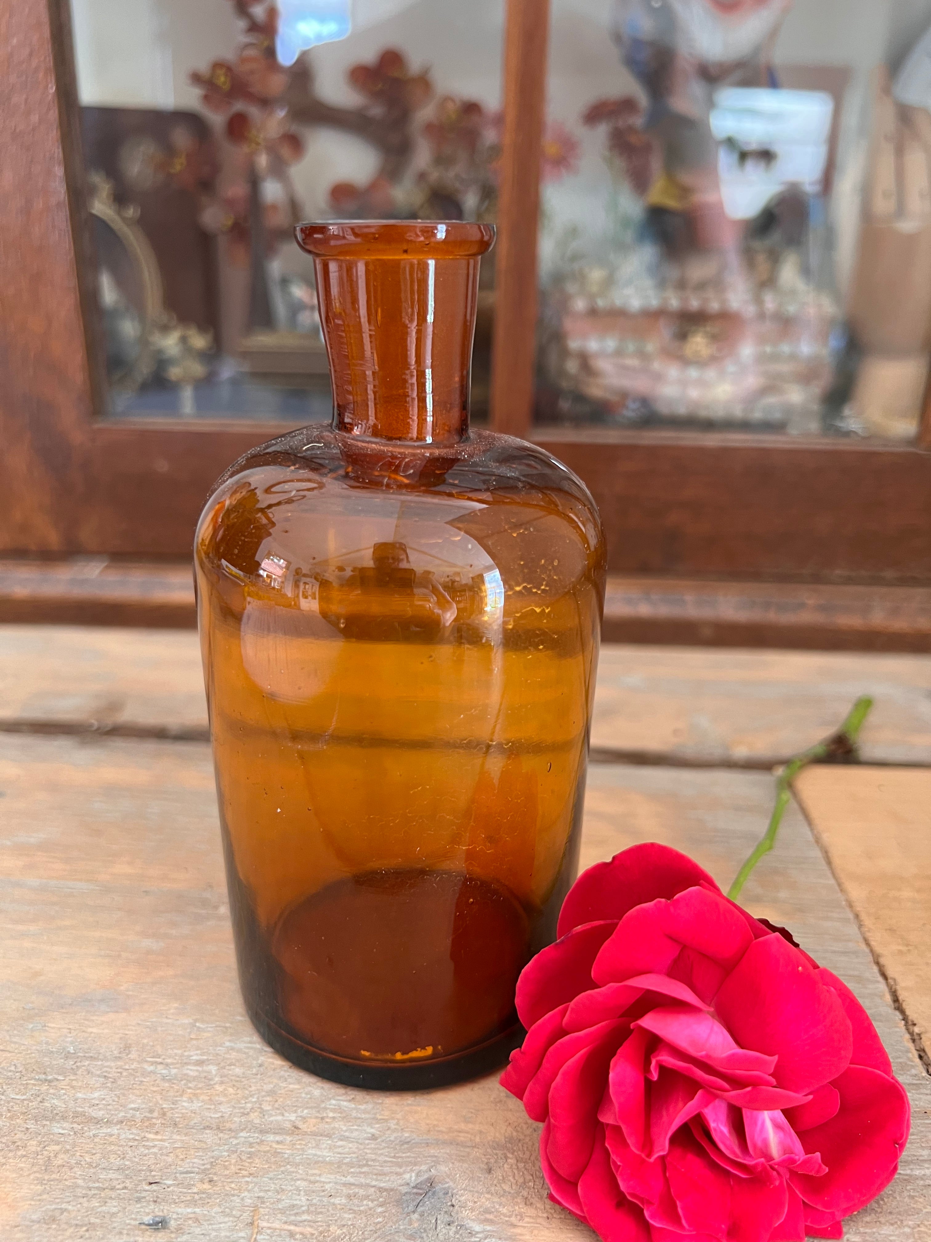 Vintage apothekersflesje zonder dop