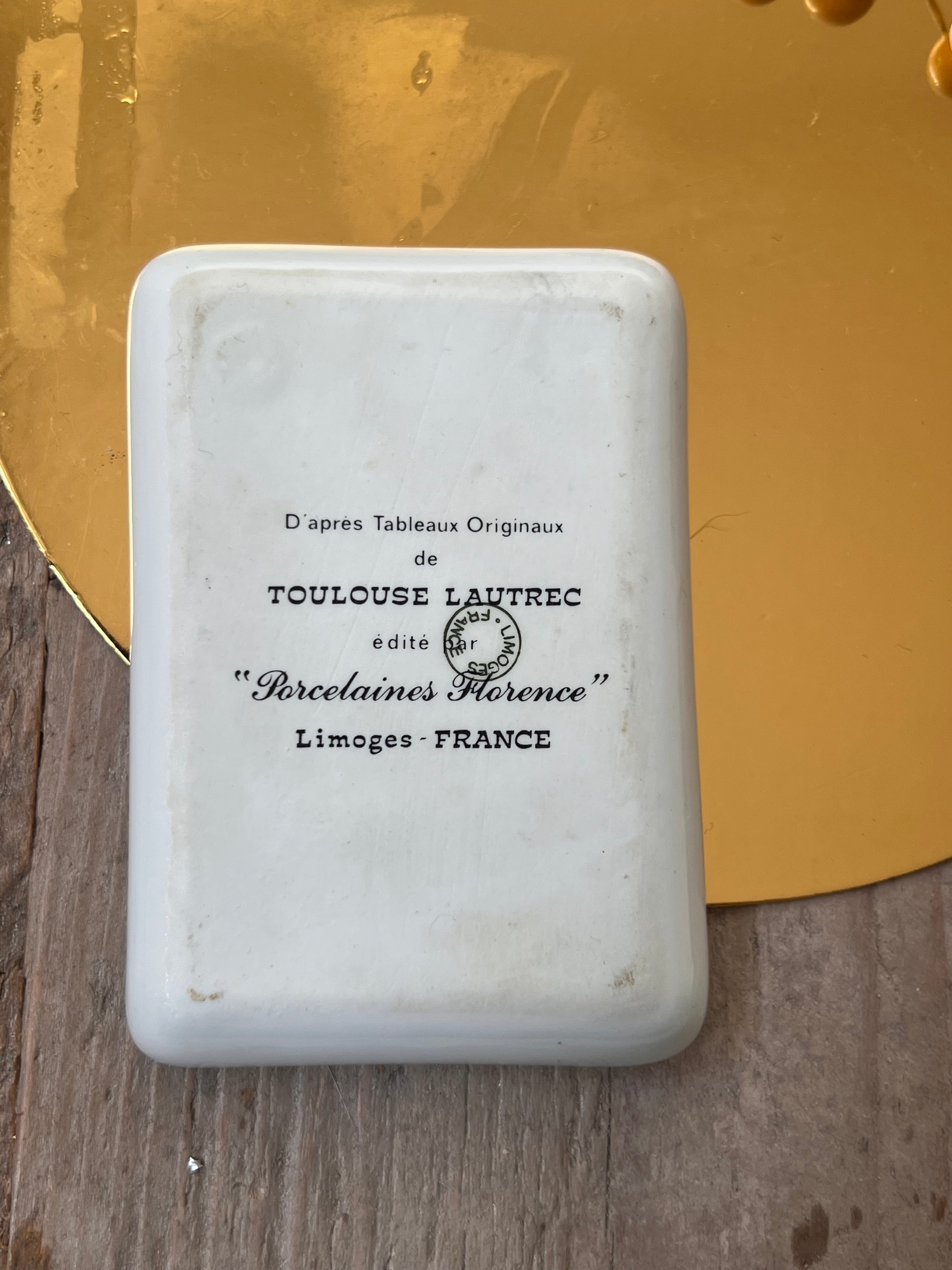Set speldenbakjes "Toulouse-Lautrec"