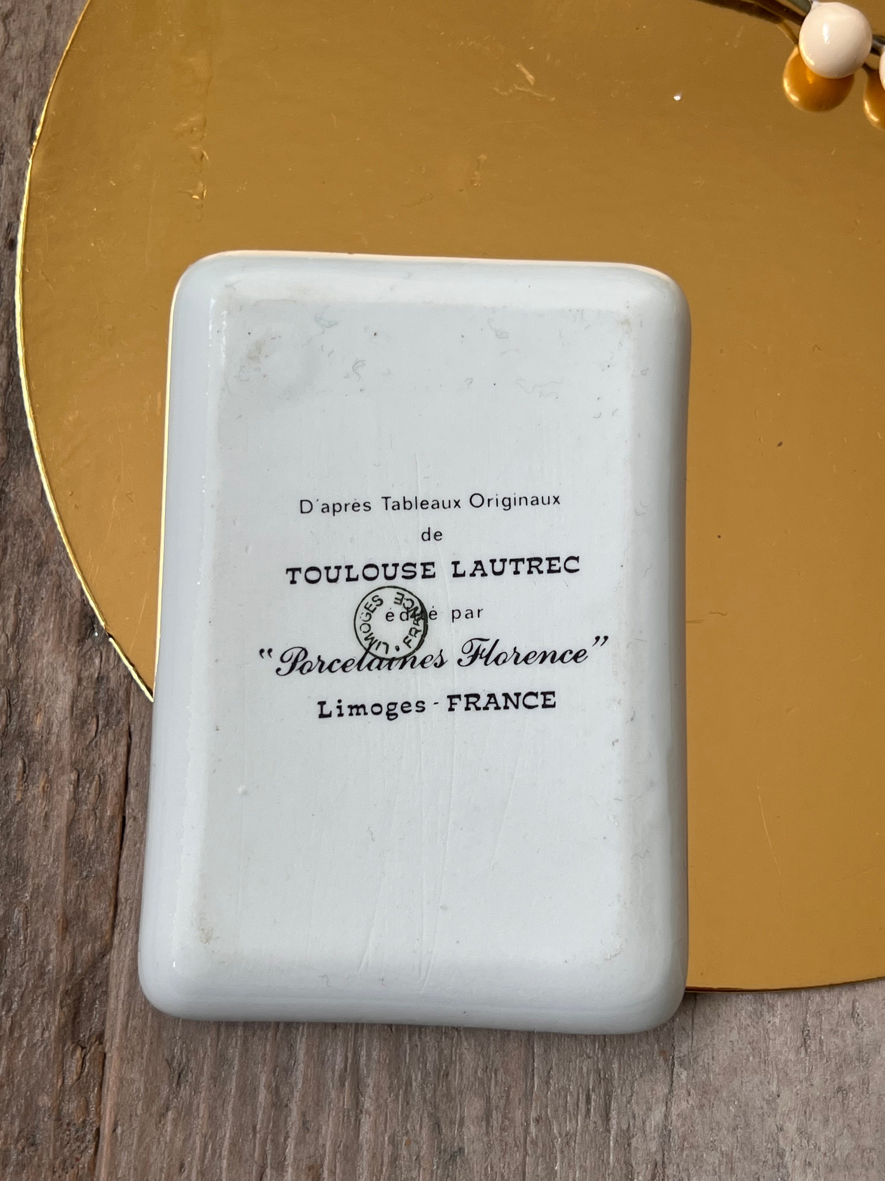 Set speldenbakjes "Toulouse-Lautrec"