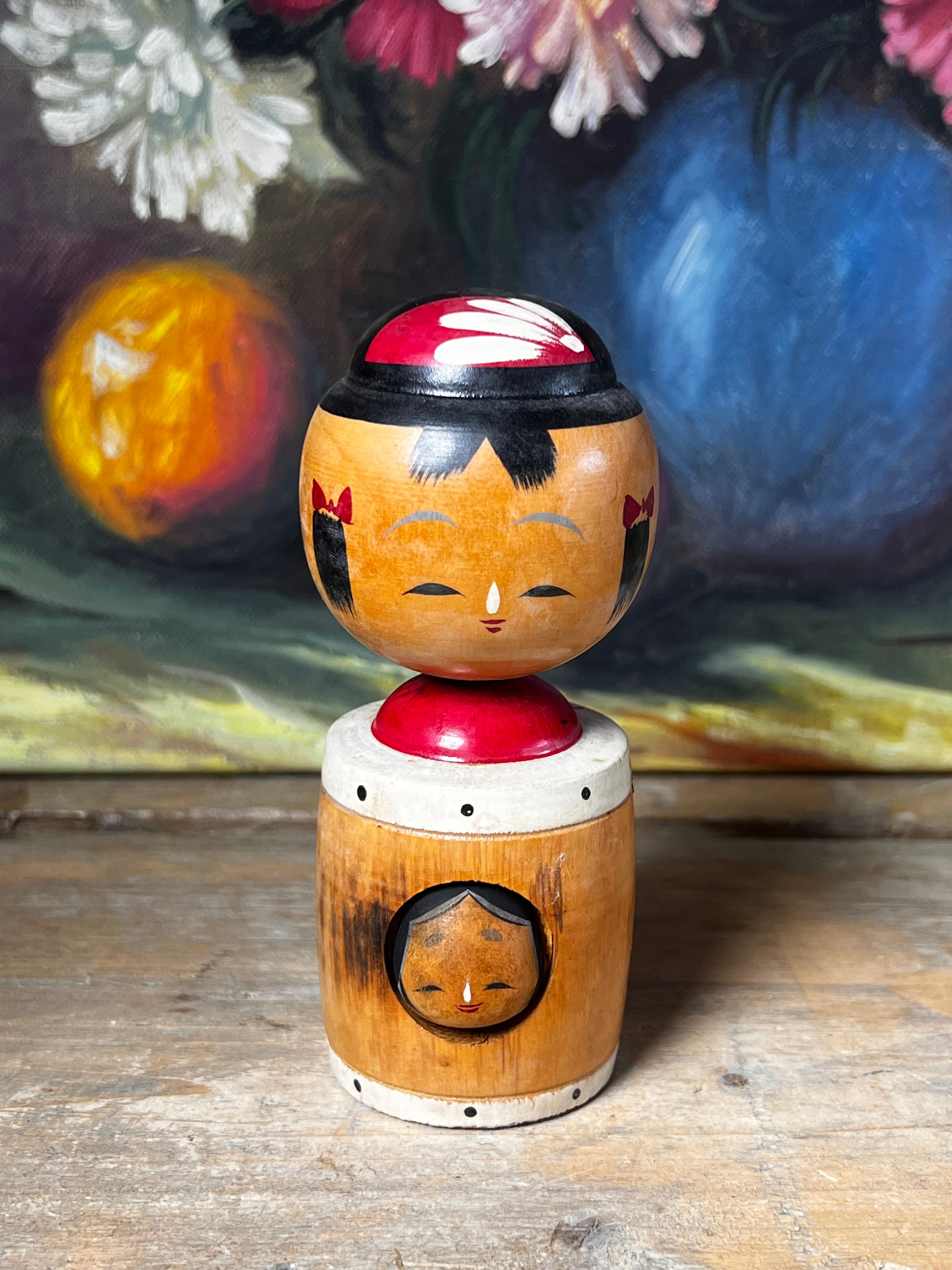 Kokeshi pop Japan vintage