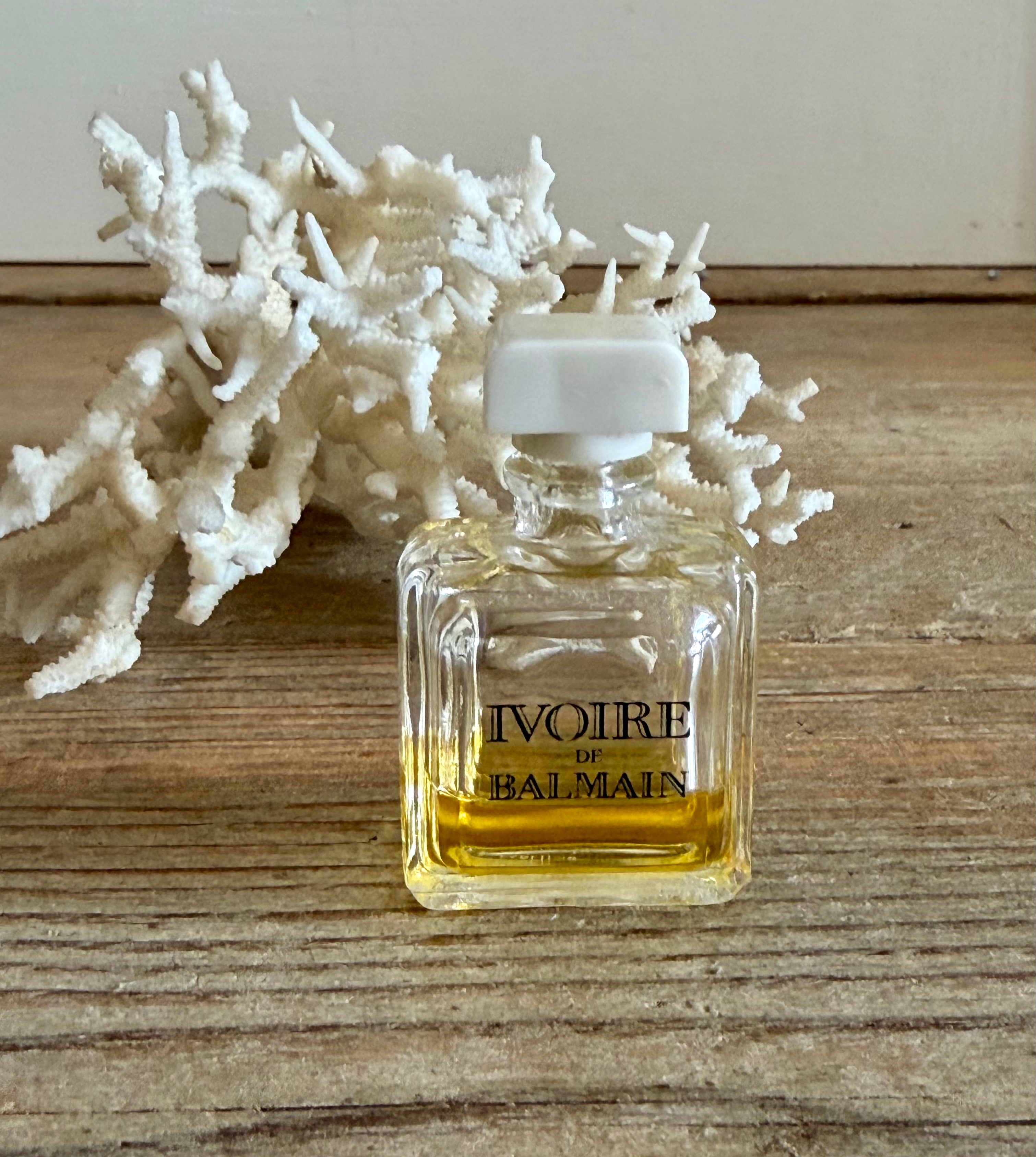 Vintage parfumminiatuur, Ivoire de Balmain, Balmain parfum, Frans parfumflesje, mini parfumflesje, Sofia&