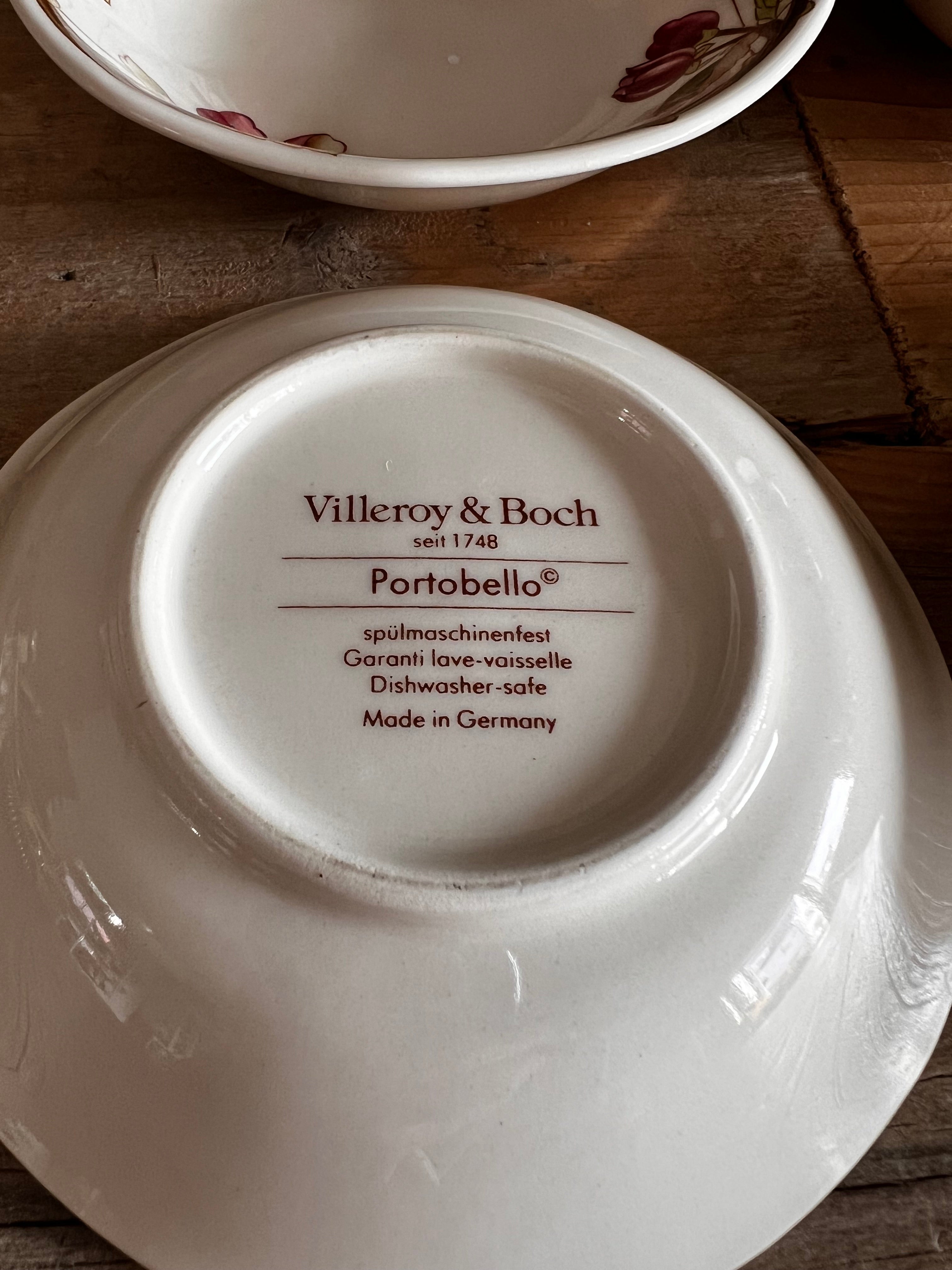 Villeroy Boch dessertschaaltje Portobello vintage servies