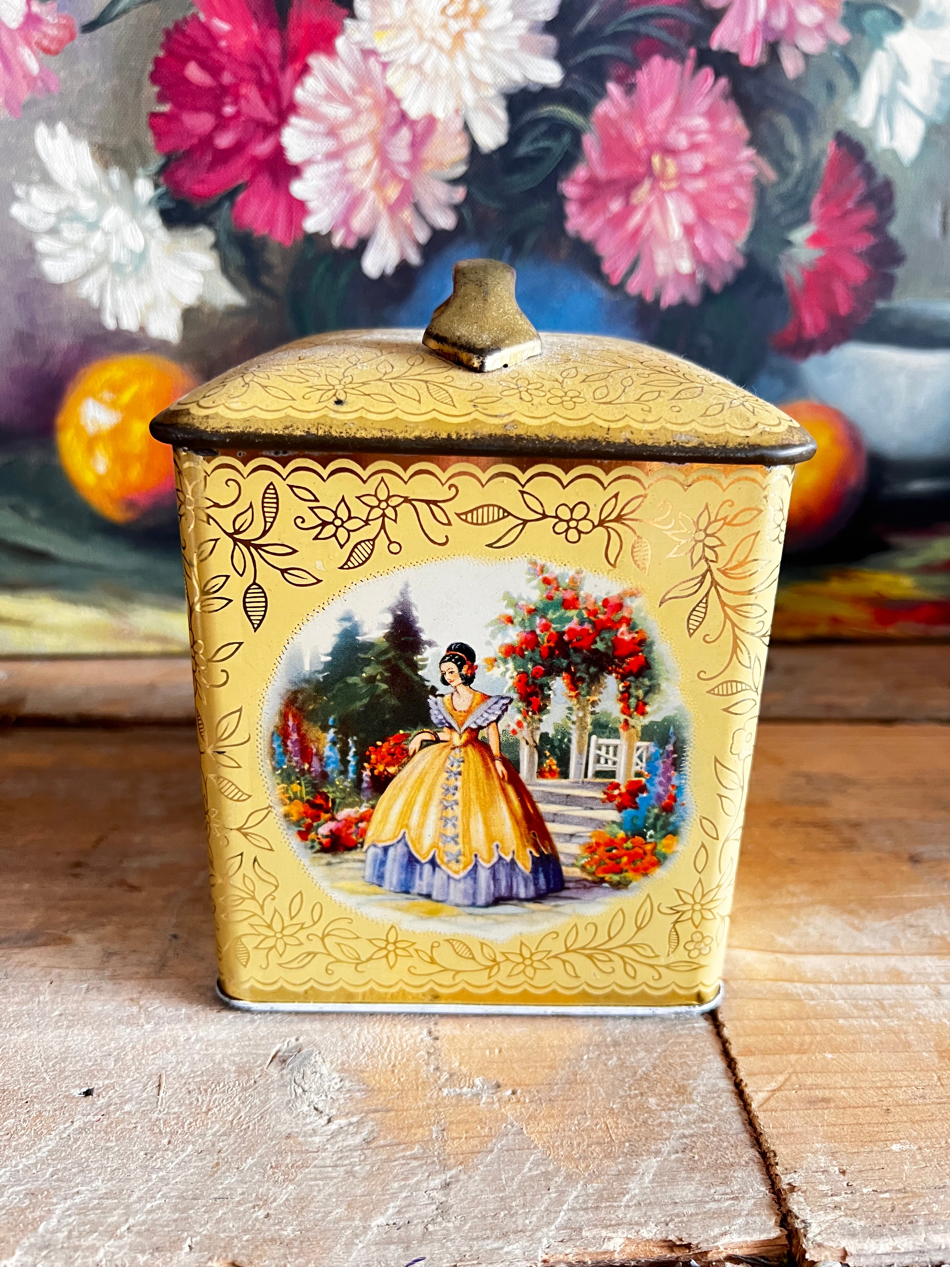 Vintage Verblifa koektrommel Vintage blik