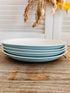 Petrus Regout soepborden pastel blauw