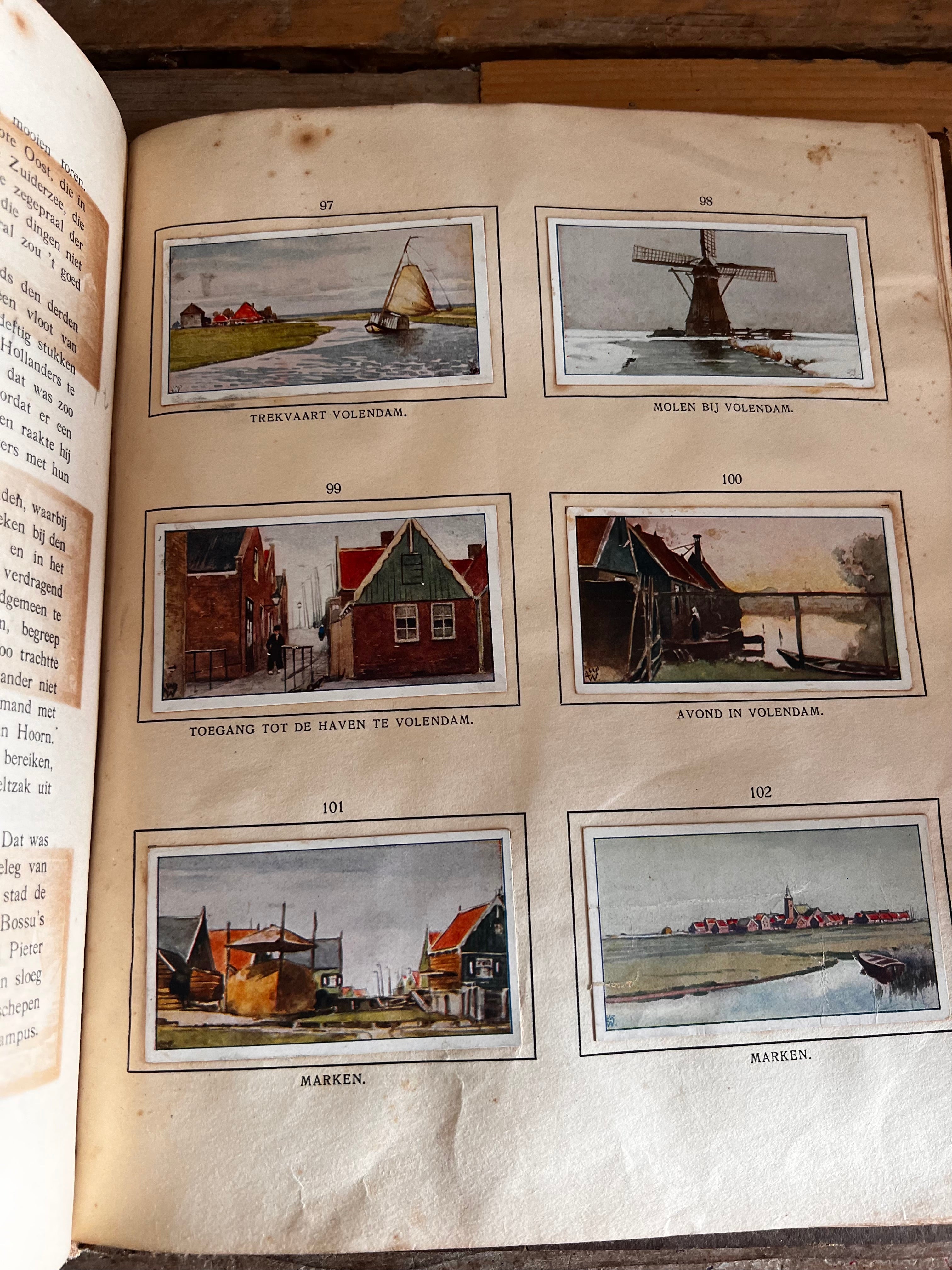“Langs de Zuiderzee” Verkade Plaatjesboek – Verzamelobject en Historisch Kunstwerk
