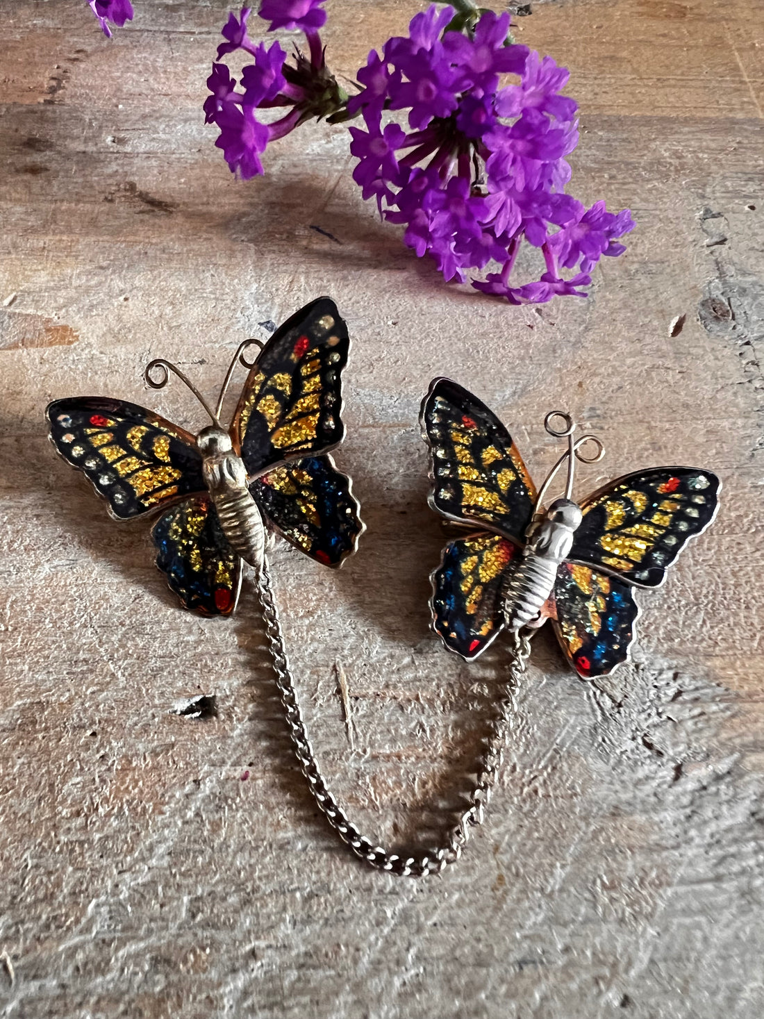 Broche vlinder vlinders vintage accessoires